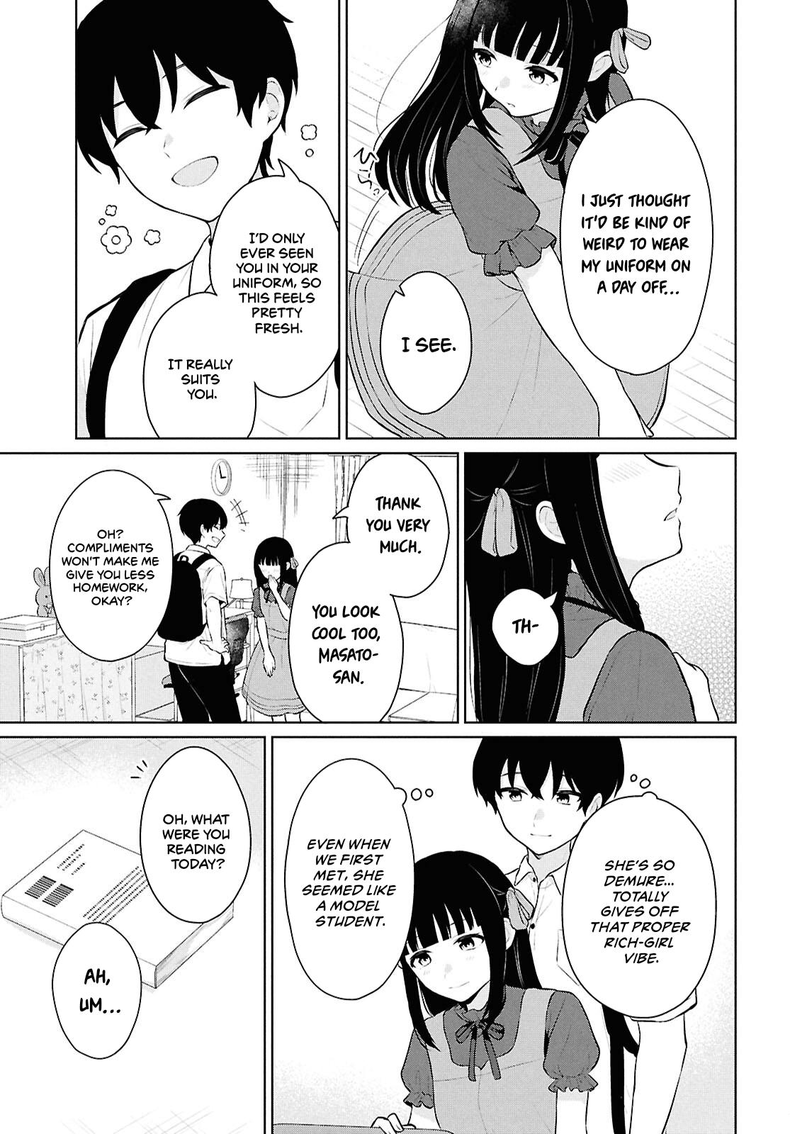 Danjo-hi 1:5 no Sekai demo Futsuu ni Ikirareru to Omotta?: Gekiomoi Kanjou na Kanojo-tachi ga Mujikaku Danshi ni Honrou Saretara Chapter 10 page 12 - 