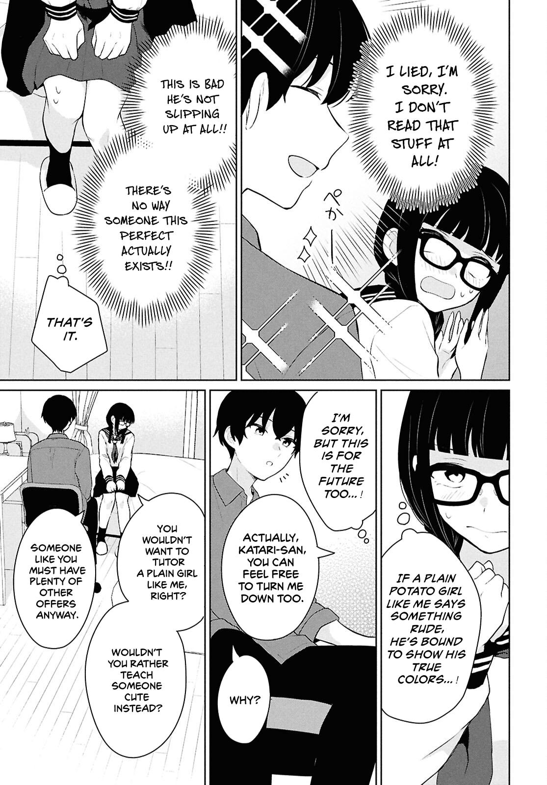 Danjo-hi 1:5 no Sekai demo Futsuu ni Ikirareru to Omotta?: Gekiomoi Kanjou na Kanojo-tachi ga Mujikaku Danshi ni Honrou Saretara Chapter 10 page 30 - 