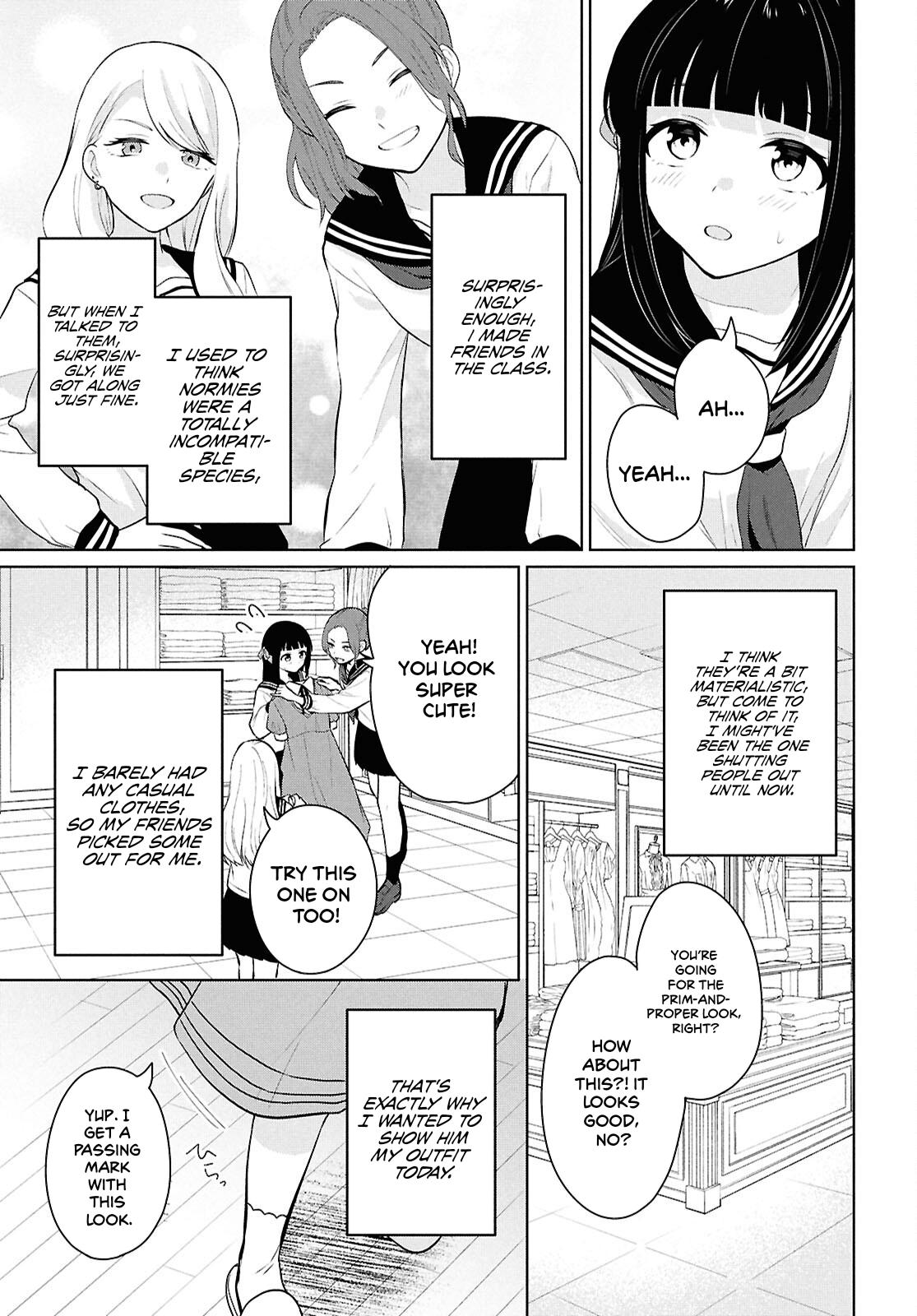 Danjo-hi 1:5 no Sekai demo Futsuu ni Ikirareru to Omotta?: Gekiomoi Kanjou na Kanojo-tachi ga Mujikaku Danshi ni Honrou Saretara Chapter 10 page 38 - 