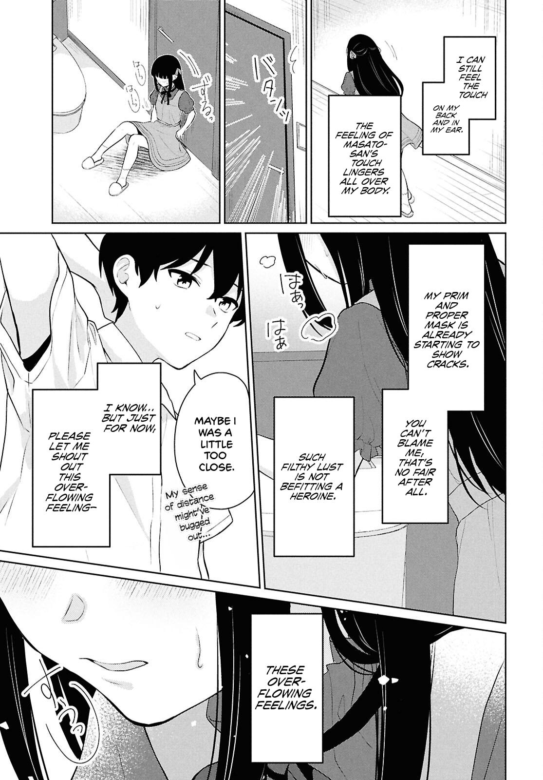 Danjo-hi 1:5 no Sekai demo Futsuu ni Ikirareru to Omotta?: Gekiomoi Kanjou na Kanojo-tachi ga Mujikaku Danshi ni Honrou Saretara Chapter 10 page 46 - 