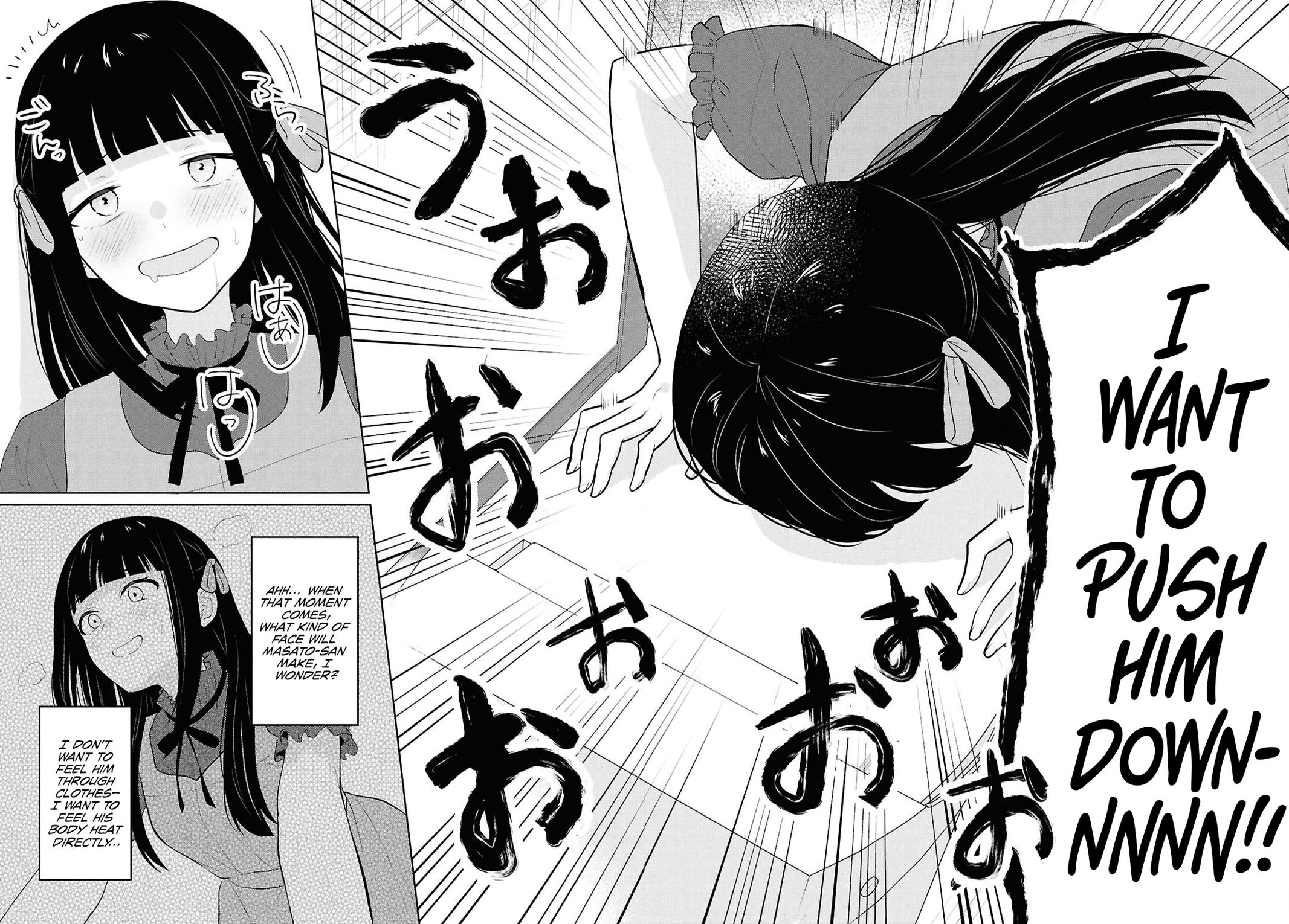 Danjo-hi 1:5 no Sekai demo Futsuu ni Ikirareru to Omotta?: Gekiomoi Kanjou na Kanojo-tachi ga Mujikaku Danshi ni Honrou Saretara Chapter 10 page 47 - 
