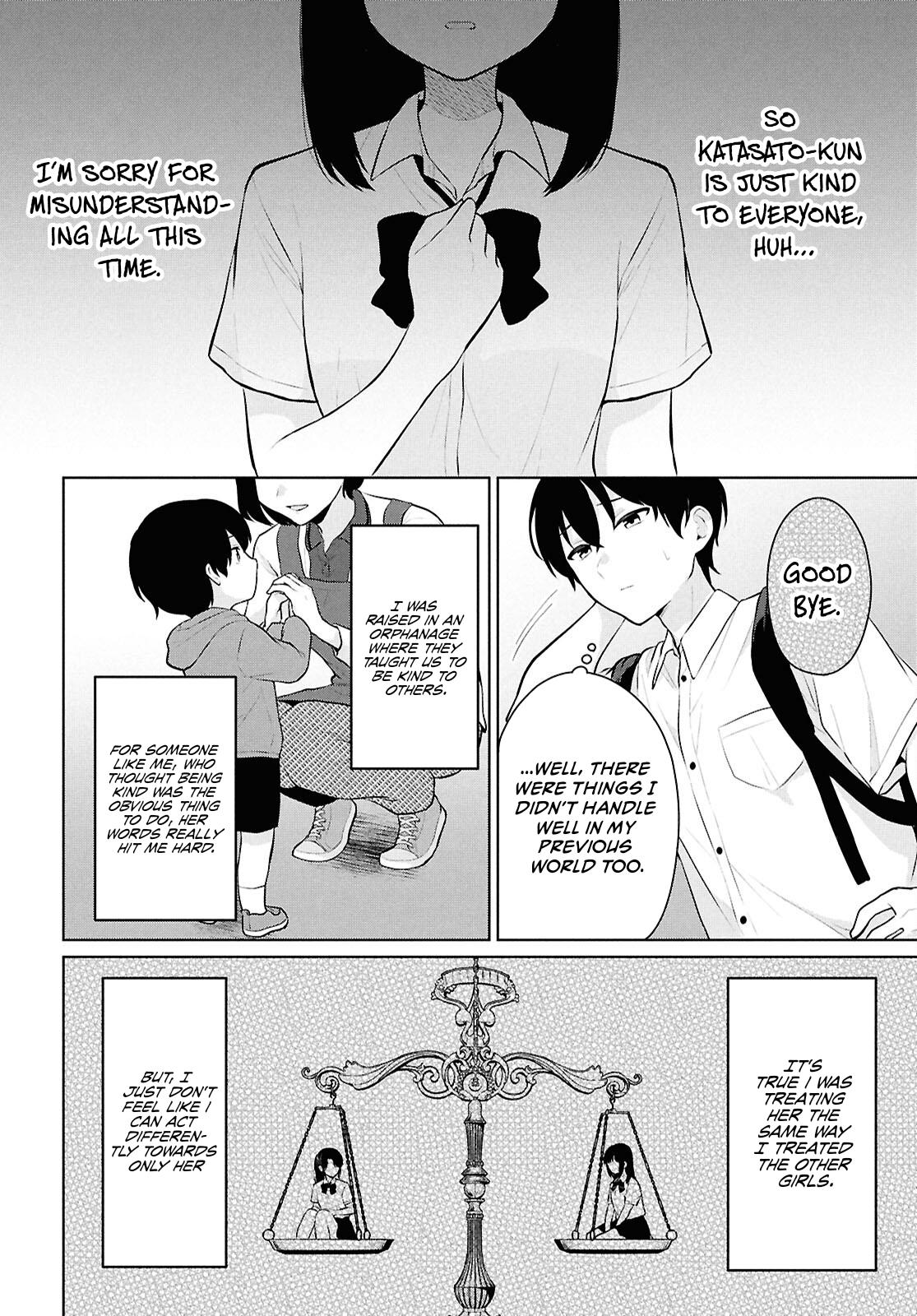 Danjo-hi 1:5 no Sekai demo Futsuu ni Ikirareru to Omotta?: Gekiomoi Kanjou na Kanojo-tachi ga Mujikaku Danshi ni Honrou Saretara Chapter 10 page 7 - 