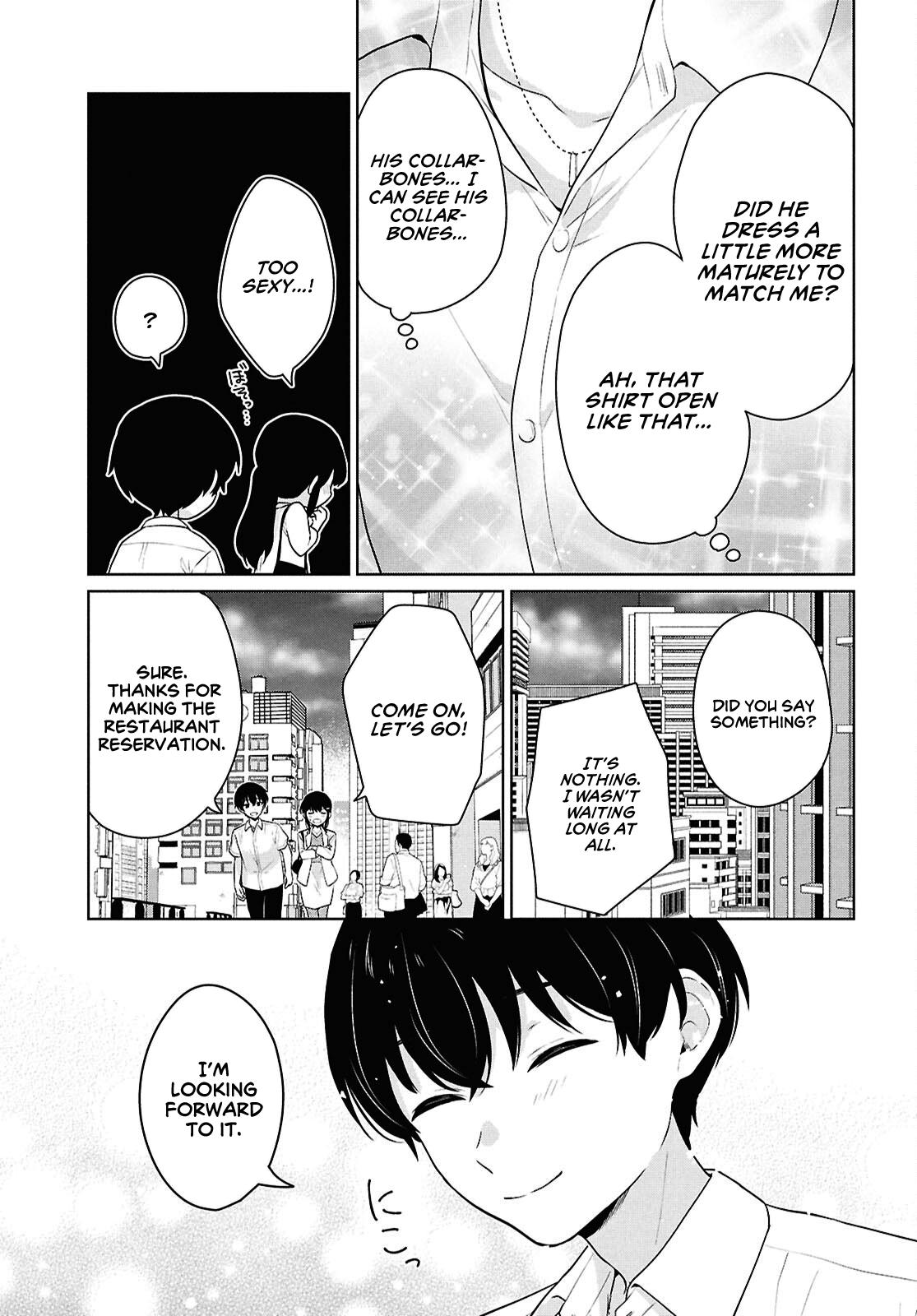 Danjo-hi 1:5 no Sekai demo Futsuu ni Ikirareru to Omotta?: Gekiomoi Kanjou na Kanojo-tachi ga Mujikaku Danshi ni Honrou Saretara Chapter 11 page 14 - 