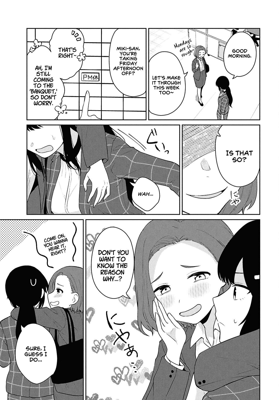 Danjo-hi 1:5 no Sekai demo Futsuu ni Ikirareru to Omotta?: Gekiomoi Kanjou na Kanojo-tachi ga Mujikaku Danshi ni Honrou Saretara Chapter 11 page 4 - 