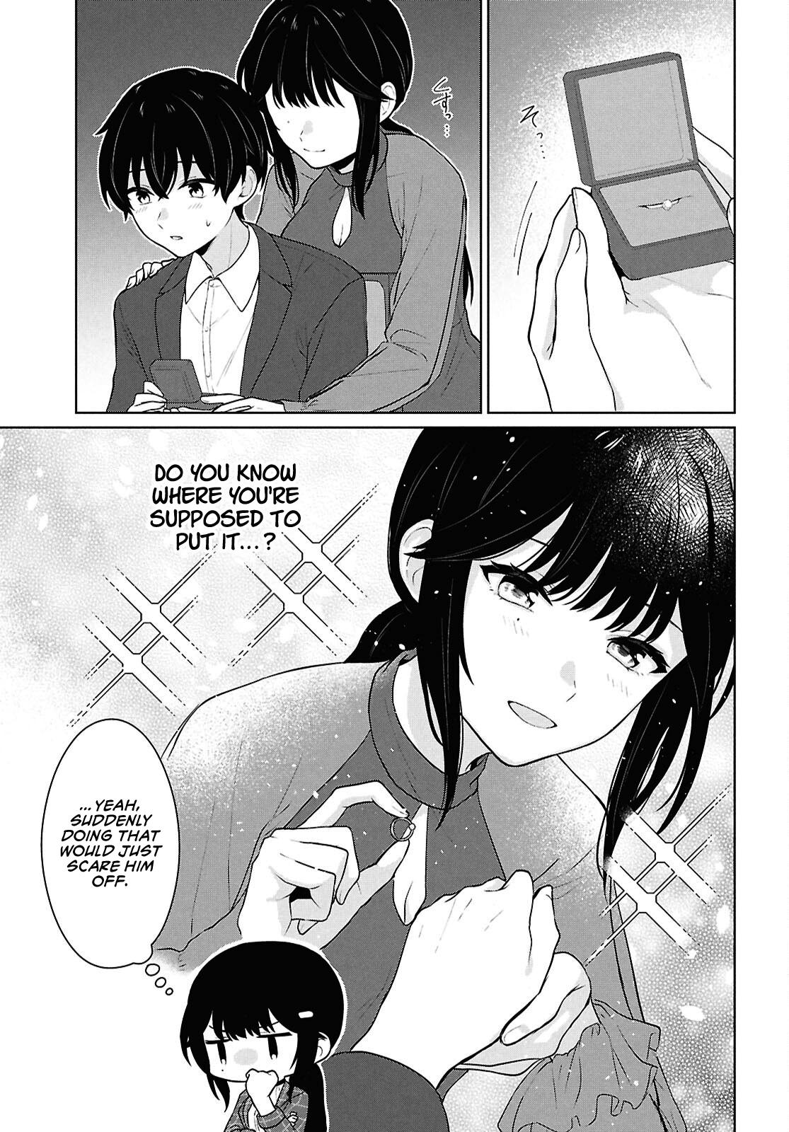 Danjo-hi 1:5 no Sekai demo Futsuu ni Ikirareru to Omotta?: Gekiomoi Kanjou na Kanojo-tachi ga Mujikaku Danshi ni Honrou Saretara Chapter 11 page 8 - 