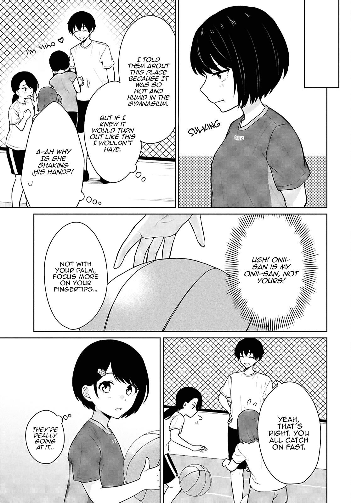 Danjo-hi 1:5 no Sekai demo Futsuu ni Ikirareru to Omotta?: Gekiomoi Kanjou na Kanojo-tachi ga Mujikaku Danshi ni Honrou Saretara Chapter 12 page 9 - 