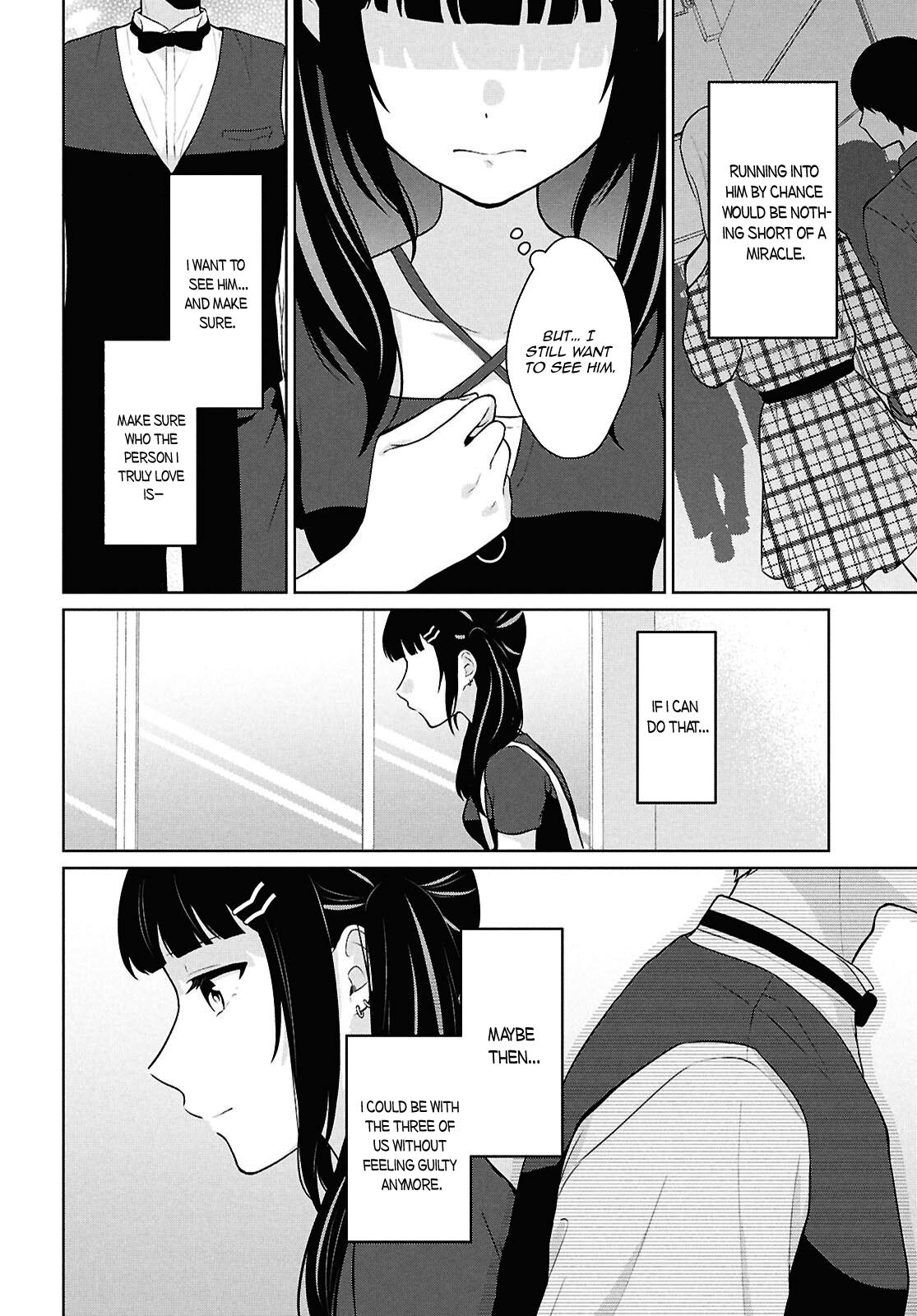 Danjo-hi 1:5 no Sekai demo Futsuu ni Ikirareru to Omotta?: Gekiomoi Kanjou na Kanojo-tachi ga Mujikaku Danshi ni Honrou Saretara Chapter 13 page 27 - 