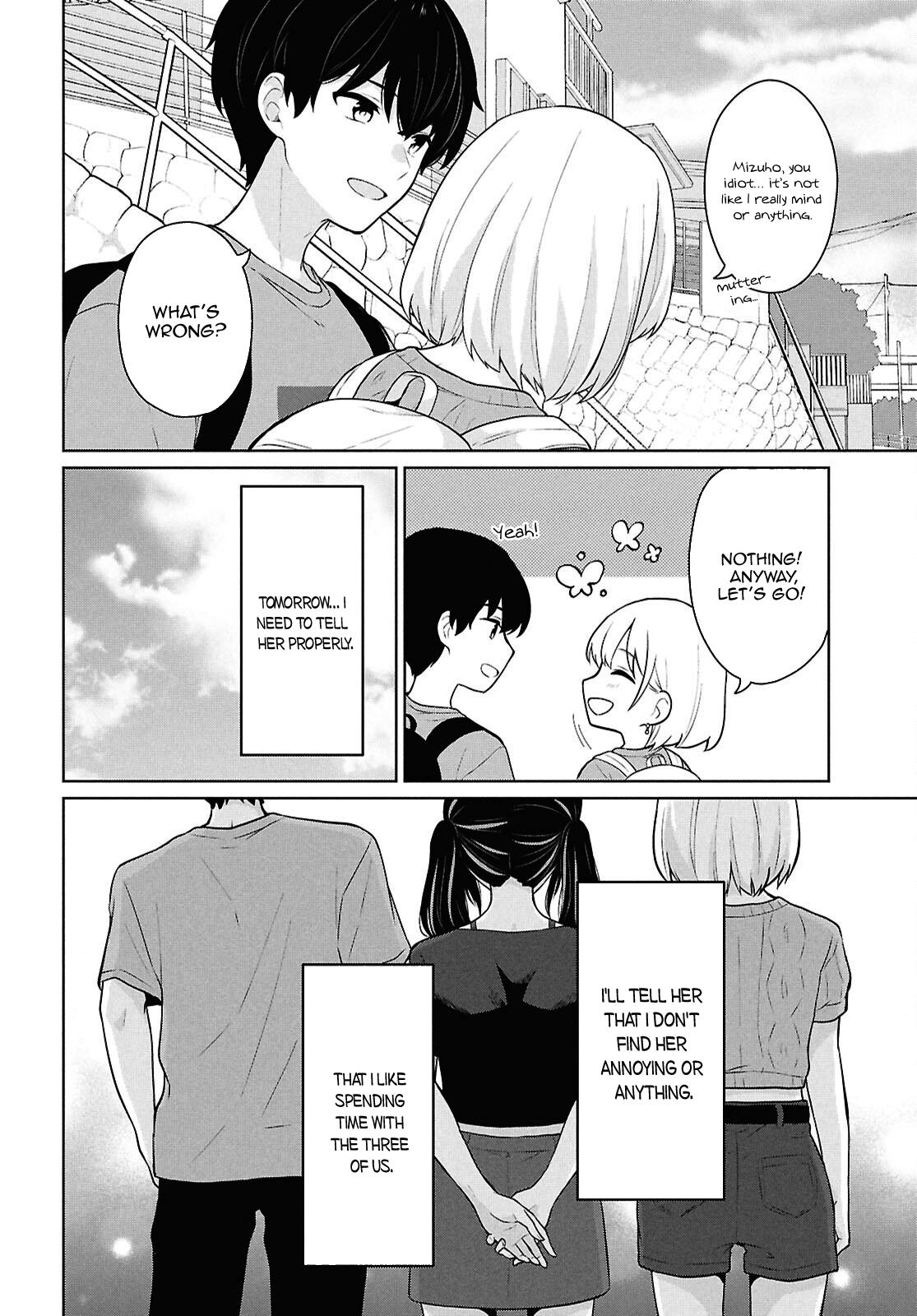 Danjo-hi 1:5 no Sekai demo Futsuu ni Ikirareru to Omotta?: Gekiomoi Kanjou na Kanojo-tachi ga Mujikaku Danshi ni Honrou Saretara Chapter 13 page 7 - 