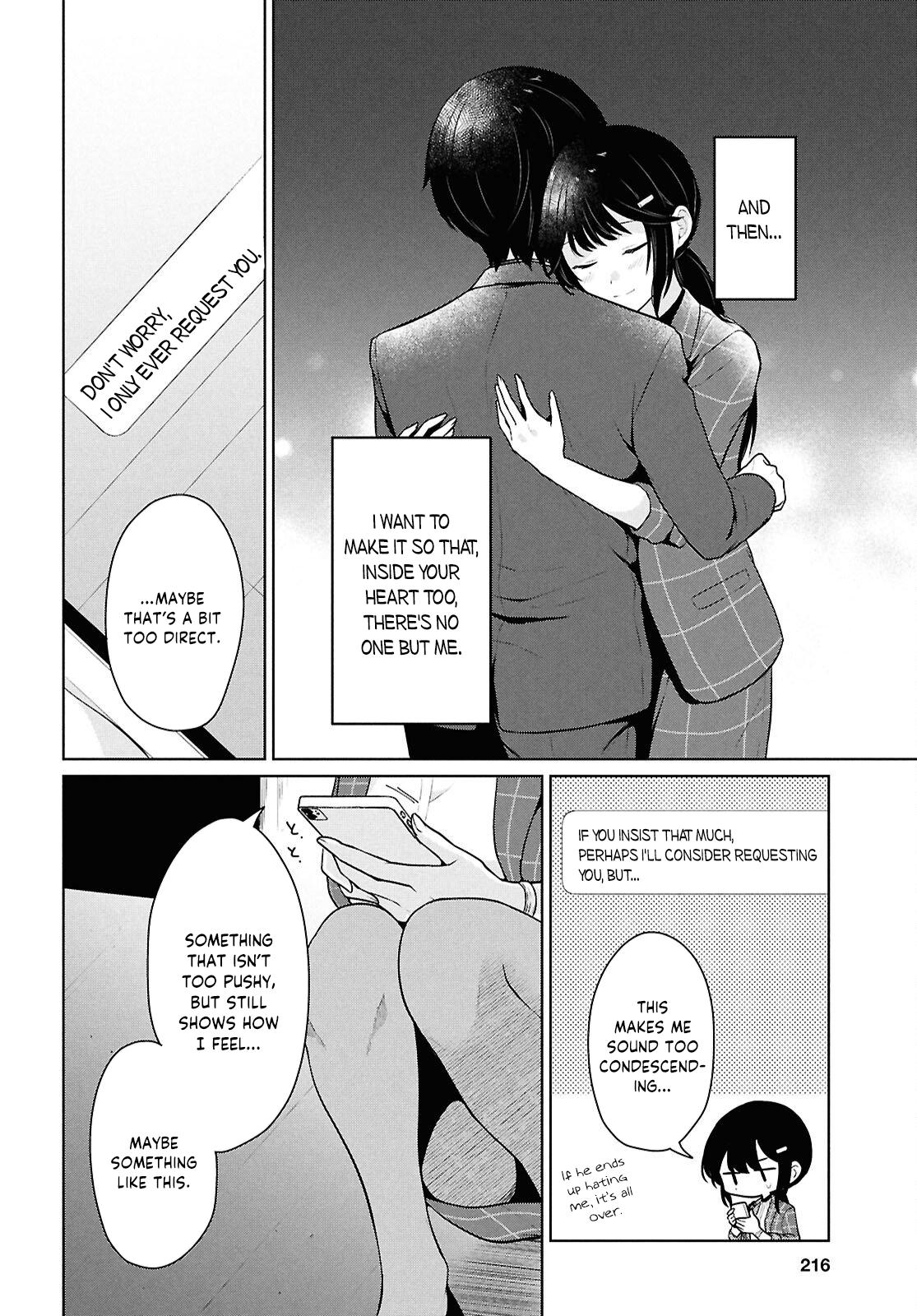 Danjo-hi 1:5 no Sekai demo Futsuu ni Ikirareru to Omotta?: Gekiomoi Kanjou na Kanojo-tachi ga Mujikaku Danshi ni Honrou Saretara Chapter 14 page 13 - 
