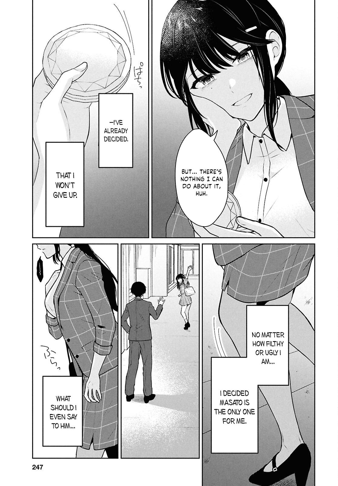 Danjo-hi 1:5 no Sekai demo Futsuu ni Ikirareru to Omotta?: Gekiomoi Kanjou na Kanojo-tachi ga Mujikaku Danshi ni Honrou Saretara Chapter 14 page 44 - 