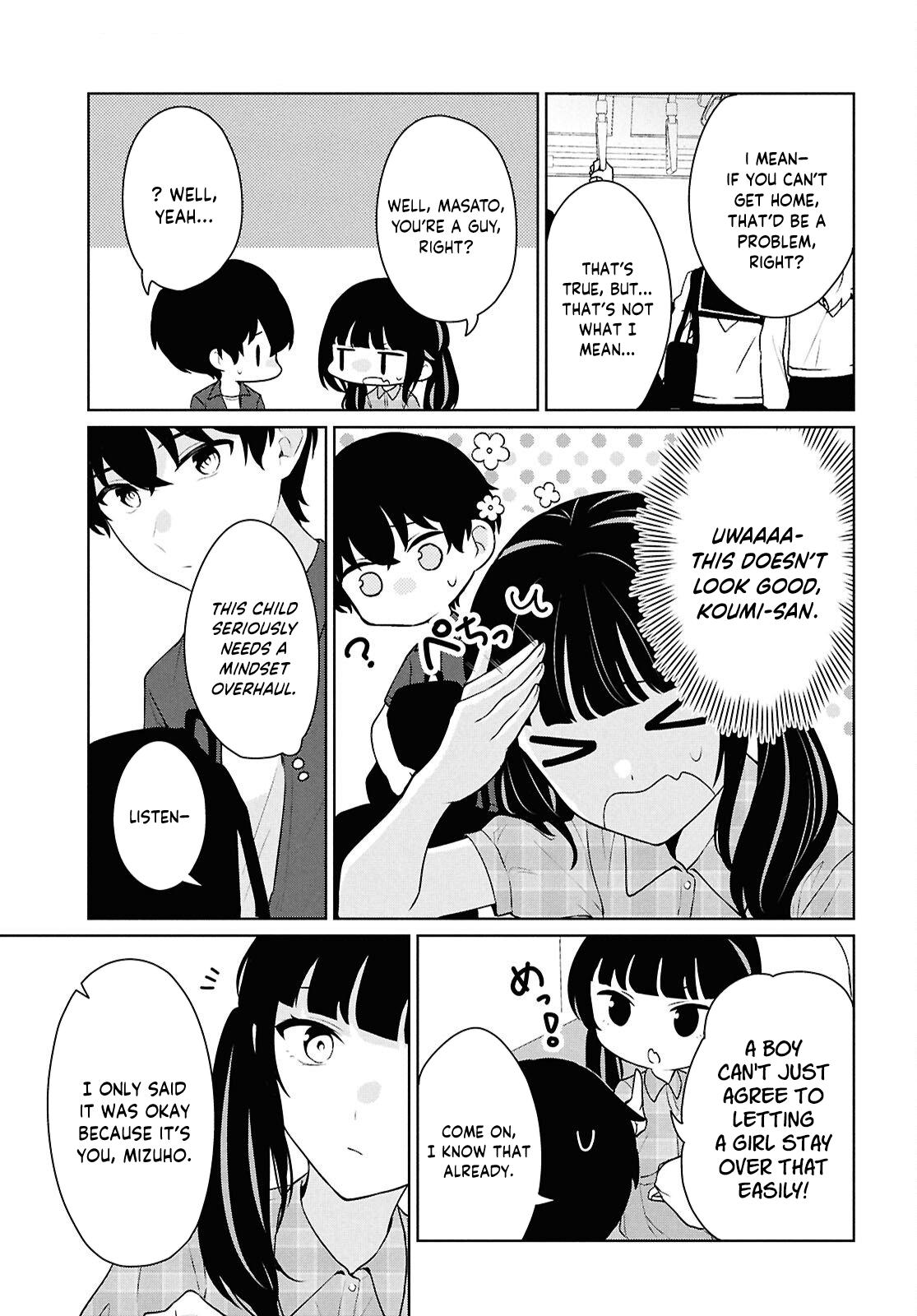Danjo-hi 1:5 no Sekai demo Futsuu ni Ikirareru to Omotta?: Gekiomoi Kanjou na Kanojo-tachi ga Mujikaku Danshi ni Honrou Saretara Chapter 15 page 24 - 