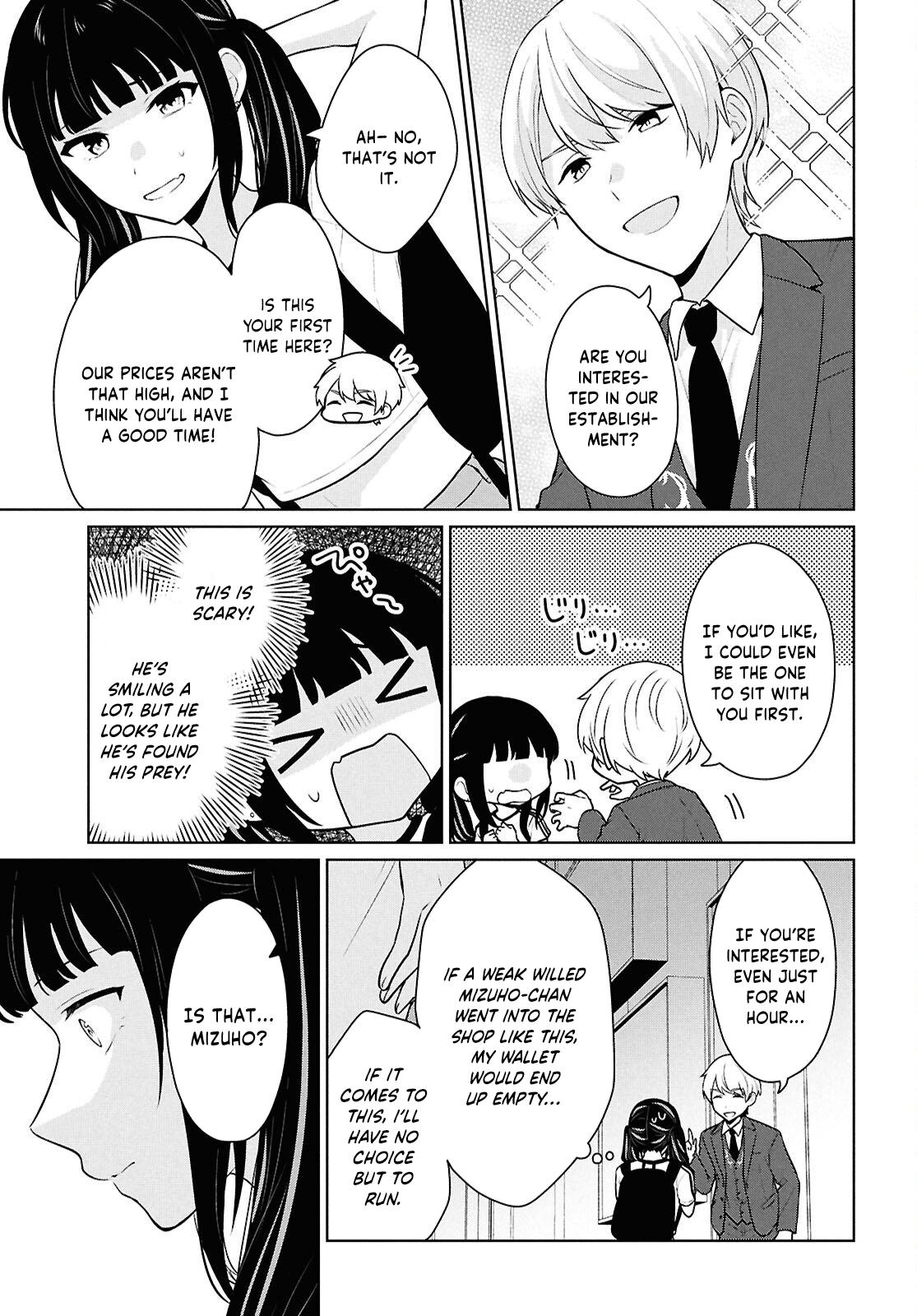 Danjo-hi 1:5 no Sekai demo Futsuu ni Ikirareru to Omotta?: Gekiomoi Kanjou na Kanojo-tachi ga Mujikaku Danshi ni Honrou Saretara Chapter 15 page 6 - 