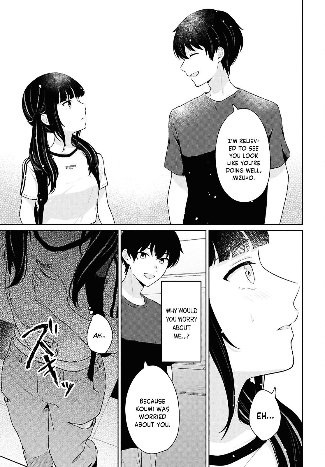 Danjo-hi 1:5 no Sekai demo Futsuu ni Ikirareru to Omotta?: Gekiomoi Kanjou na Kanojo-tachi ga Mujikaku Danshi ni Honrou Saretara Chapter 15 page 10 - 