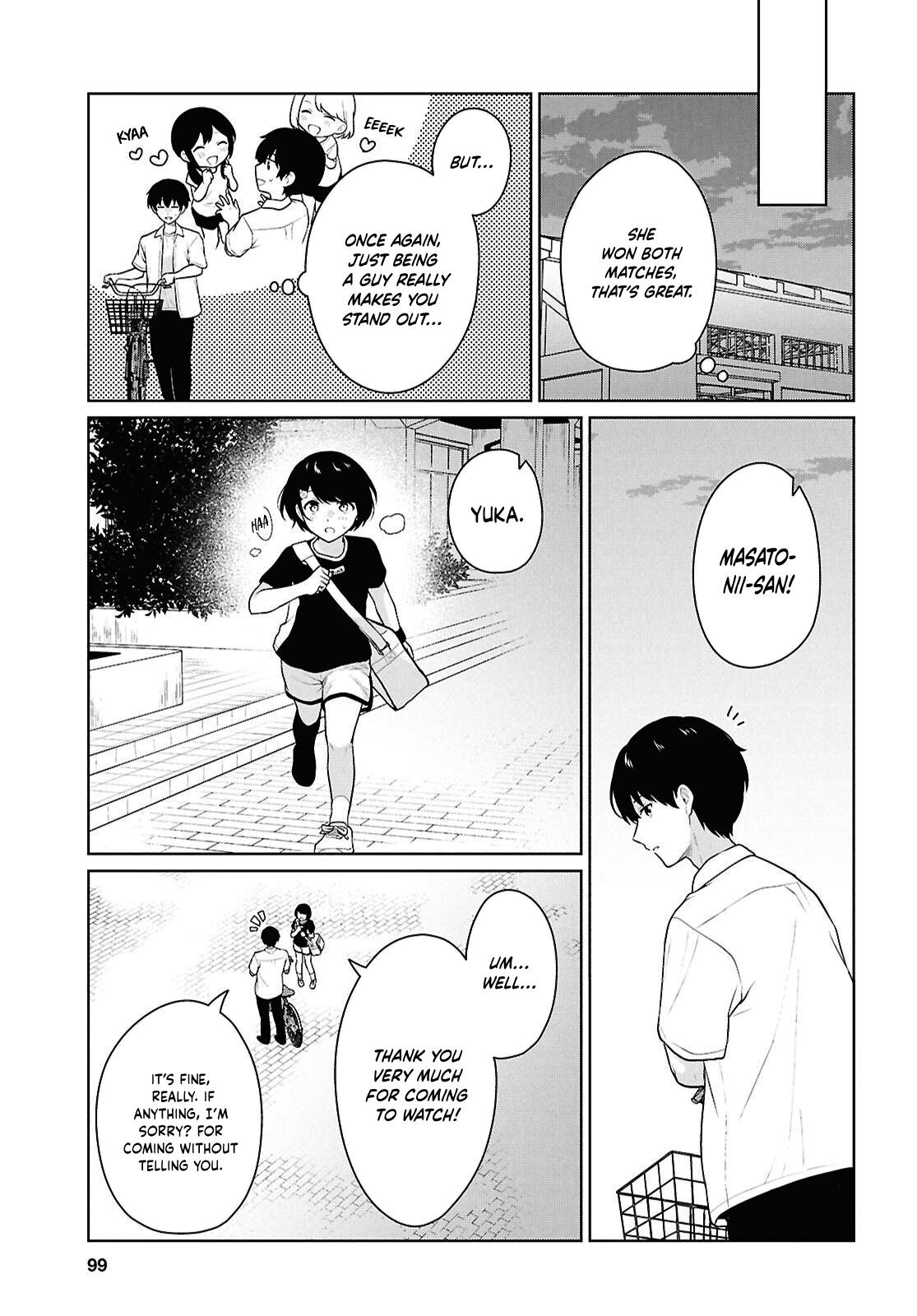 Danjo-hi 1:5 no Sekai demo Futsuu ni Ikirareru to Omotta?: Gekiomoi Kanjou na Kanojo-tachi ga Mujikaku Danshi ni Honrou Saretara Chapter 17 page 22 - 