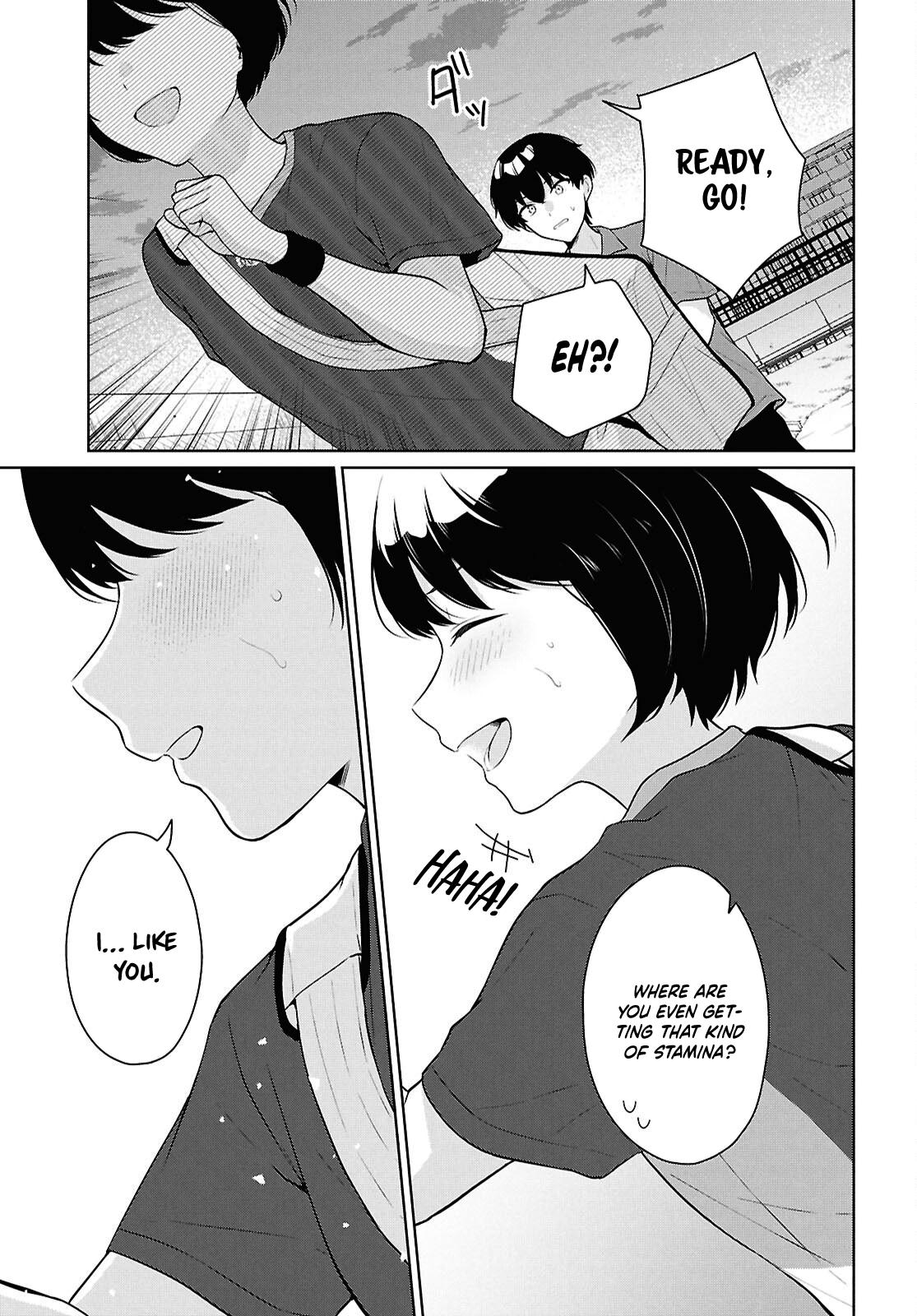 Danjo-hi 1:5 no Sekai demo Futsuu ni Ikirareru to Omotta?: Gekiomoi Kanjou na Kanojo-tachi ga Mujikaku Danshi ni Honrou Saretara Chapter 18 page 16 - 