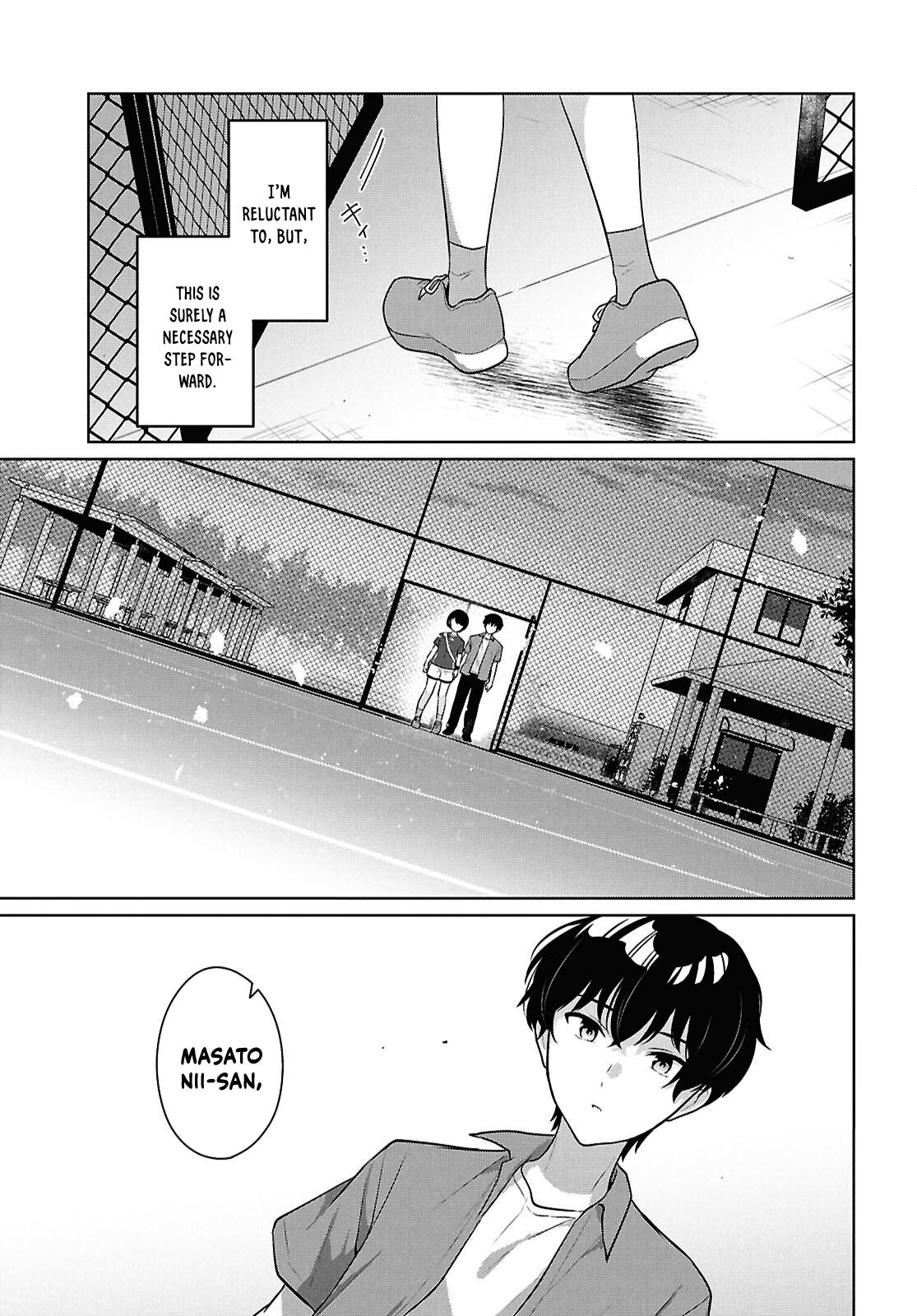 Danjo-hi 1:5 no Sekai demo Futsuu ni Ikirareru to Omotta?: Gekiomoi Kanjou na Kanojo-tachi ga Mujikaku Danshi ni Honrou Saretara Chapter 18 page 32 - 