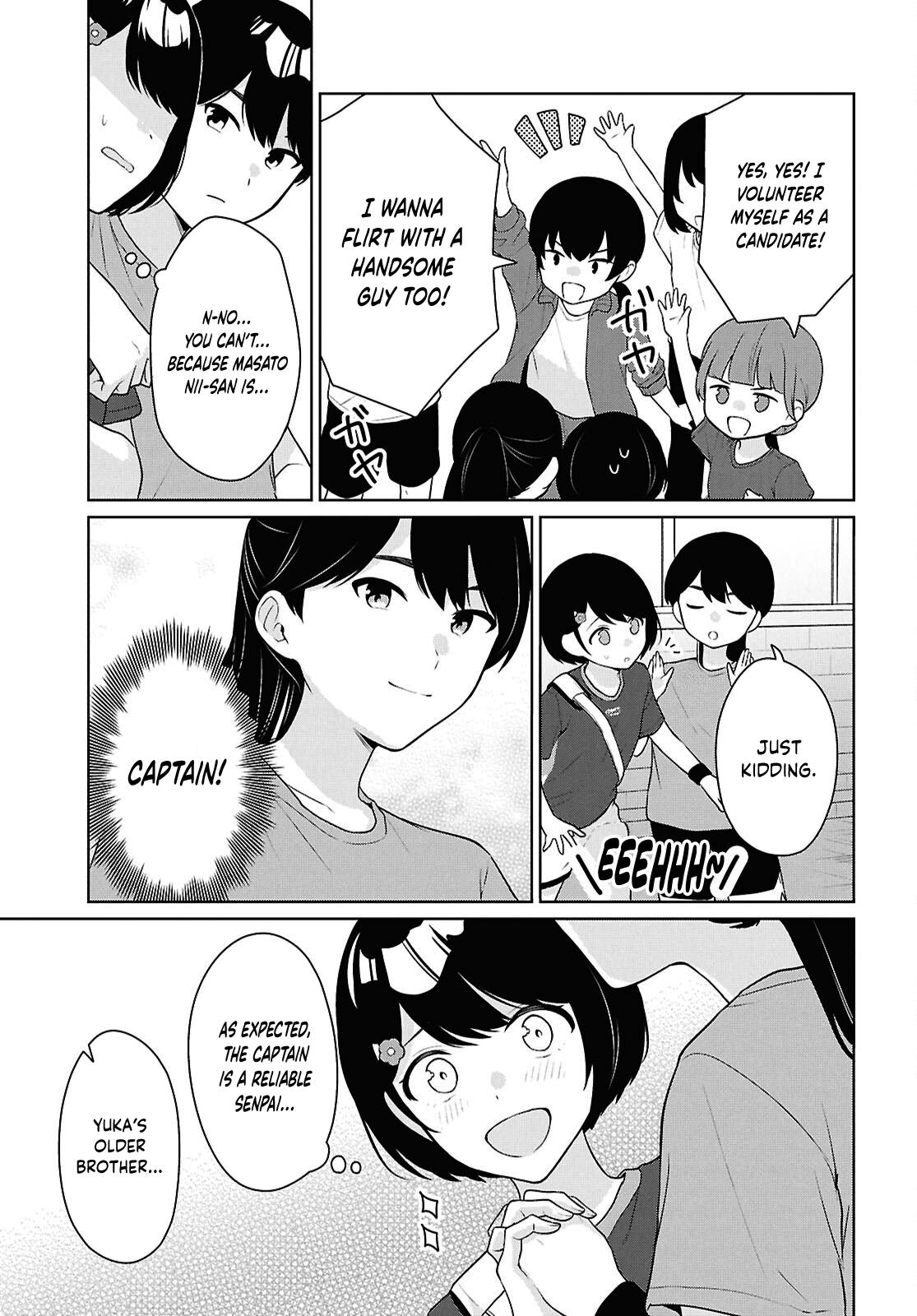 Danjo-hi 1:5 no Sekai demo Futsuu ni Ikirareru to Omotta?: Gekiomoi Kanjou na Kanojo-tachi ga Mujikaku Danshi ni Honrou Saretara Chapter 18 page 10 - 