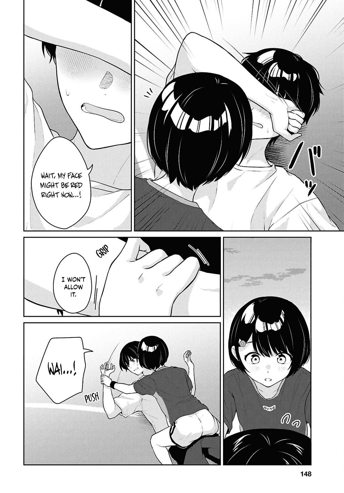 Danjo-hi 1:5 no Sekai demo Futsuu ni Ikirareru to Omotta?: Gekiomoi Kanjou na Kanojo-tachi ga Mujikaku Danshi ni Honrou Saretara Chapter 19 page 34 - 