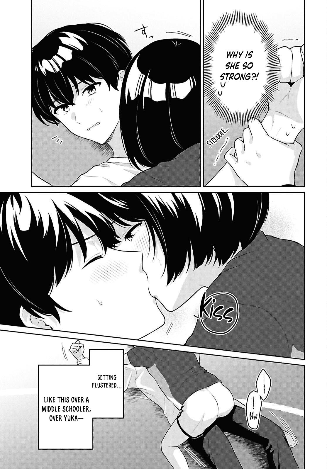 Danjo-hi 1:5 no Sekai demo Futsuu ni Ikirareru to Omotta?: Gekiomoi Kanjou na Kanojo-tachi ga Mujikaku Danshi ni Honrou Saretara Chapter 19 page 35 - 