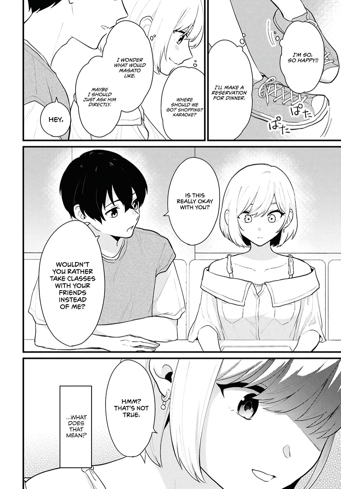 Danjo-hi 1:5 no Sekai demo Futsuu ni Ikirareru to Omotta?: Gekiomoi Kanjou na Kanojo-tachi ga Mujikaku Danshi ni Honrou Saretara Chapter 2 page 19 - 
