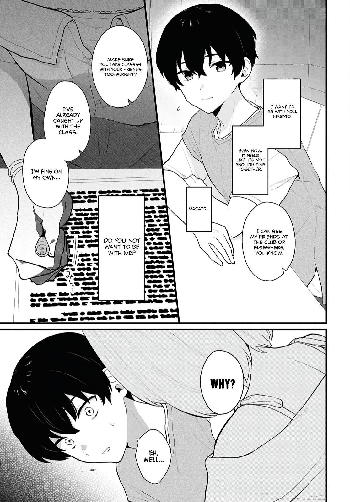 Danjo-hi 1:5 no Sekai demo Futsuu ni Ikirareru to Omotta?: Gekiomoi Kanjou na Kanojo-tachi ga Mujikaku Danshi ni Honrou Saretara Chapter 2 page 20 - 