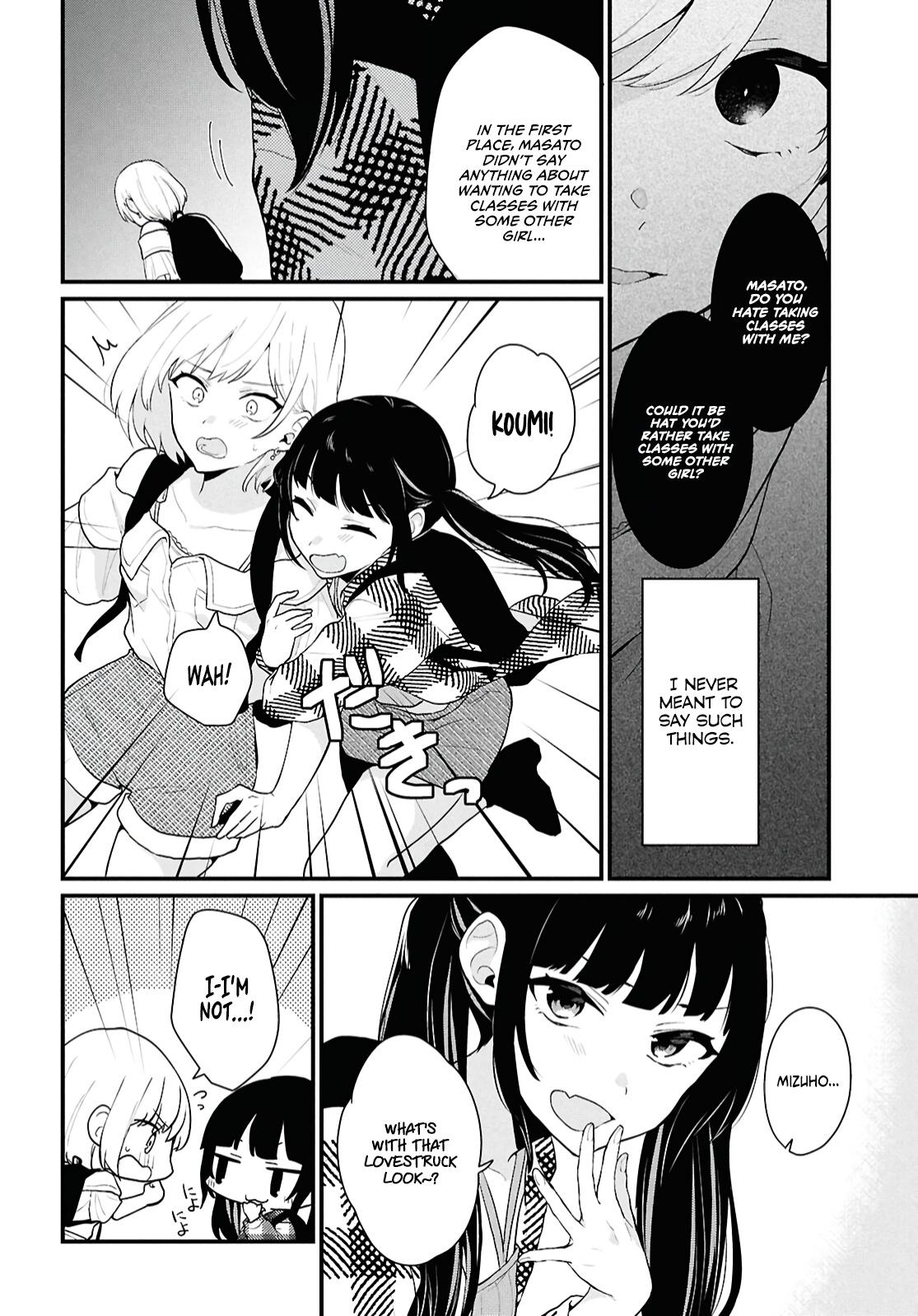 Danjo-hi 1:5 no Sekai demo Futsuu ni Ikirareru to Omotta?: Gekiomoi Kanjou na Kanojo-tachi ga Mujikaku Danshi ni Honrou Saretara Chapter 2 page 25 - 