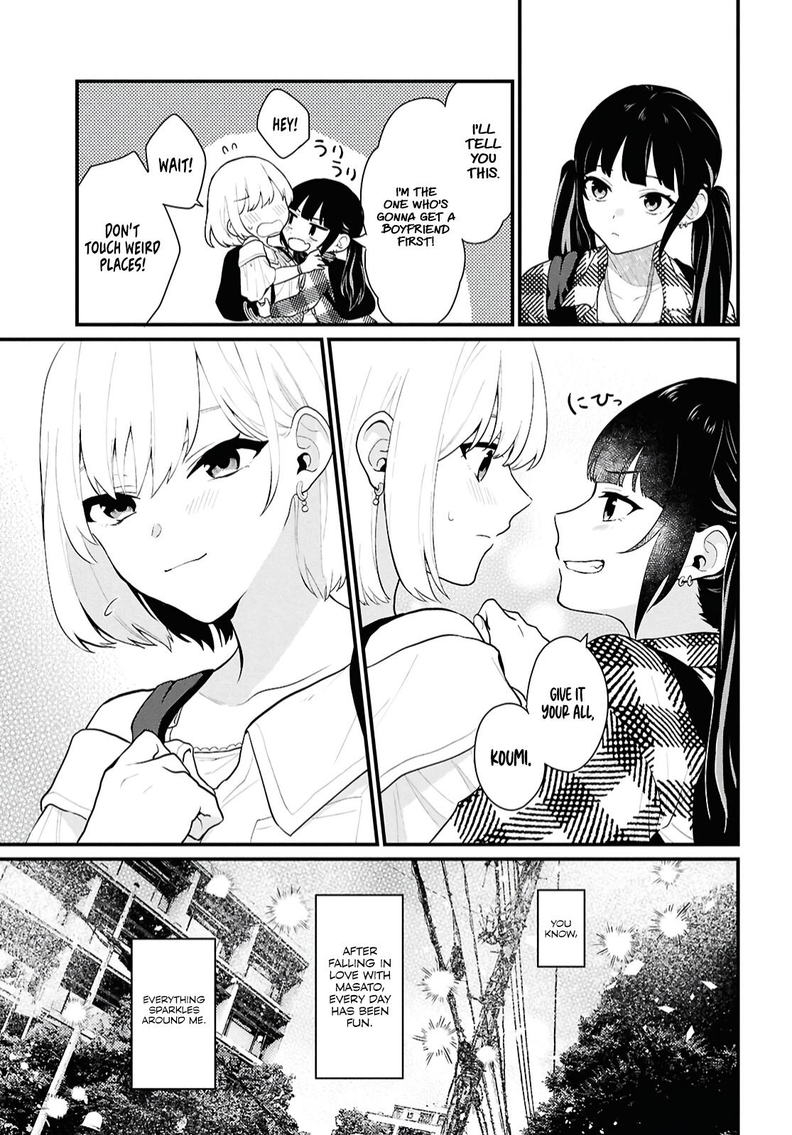 Danjo-hi 1:5 no Sekai demo Futsuu ni Ikirareru to Omotta?: Gekiomoi Kanjou na Kanojo-tachi ga Mujikaku Danshi ni Honrou Saretara Chapter 2 page 30 - 
