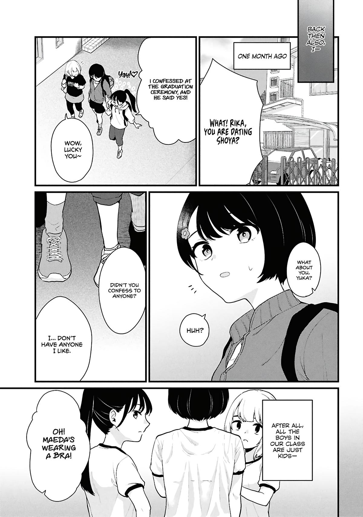 Danjo-hi 1:5 no Sekai demo Futsuu ni Ikirareru to Omotta?: Gekiomoi Kanjou na Kanojo-tachi ga Mujikaku Danshi ni Honrou Saretara Chapter 3 page 13 - 