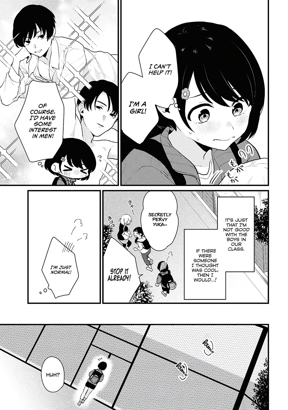 Danjo-hi 1:5 no Sekai demo Futsuu ni Ikirareru to Omotta?: Gekiomoi Kanjou na Kanojo-tachi ga Mujikaku Danshi ni Honrou Saretara Chapter 3 page 17 - 