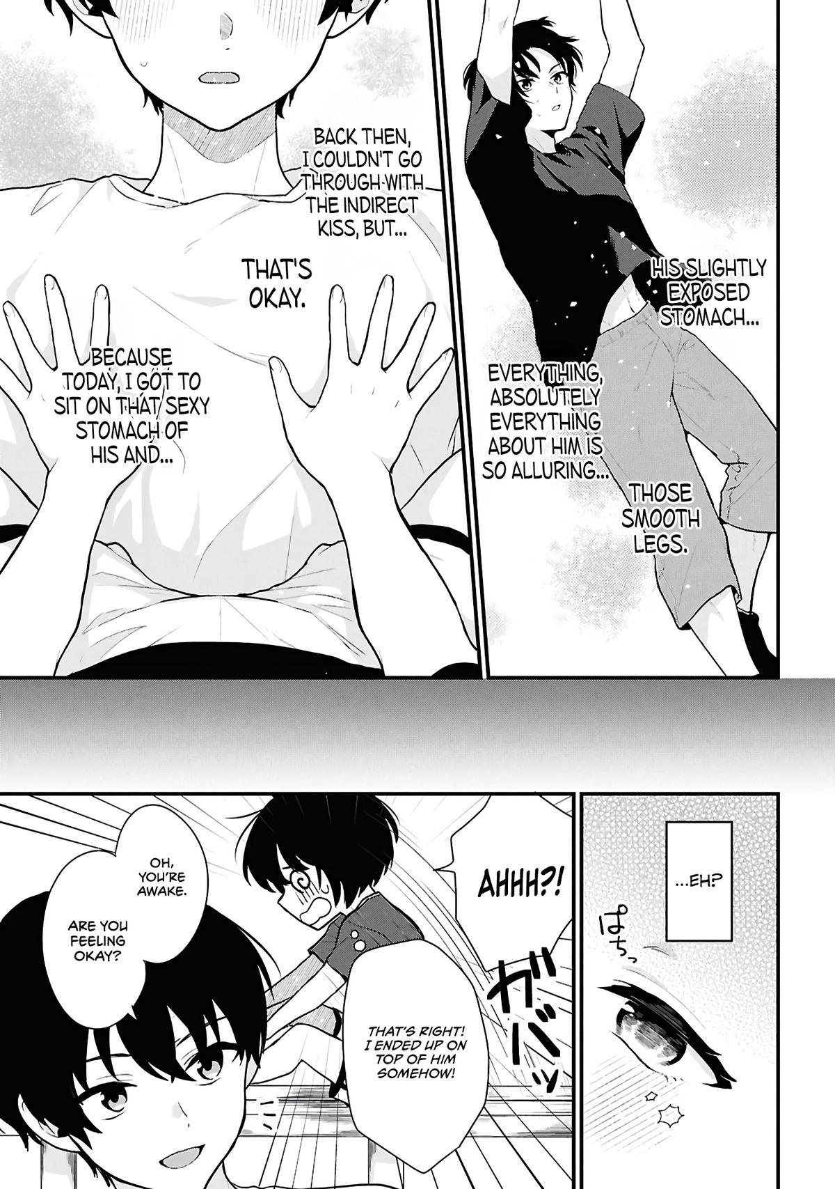Danjo-hi 1:5 no Sekai demo Futsuu ni Ikirareru to Omotta?: Gekiomoi Kanjou na Kanojo-tachi ga Mujikaku Danshi ni Honrou Saretara Chapter 3 page 37 - 