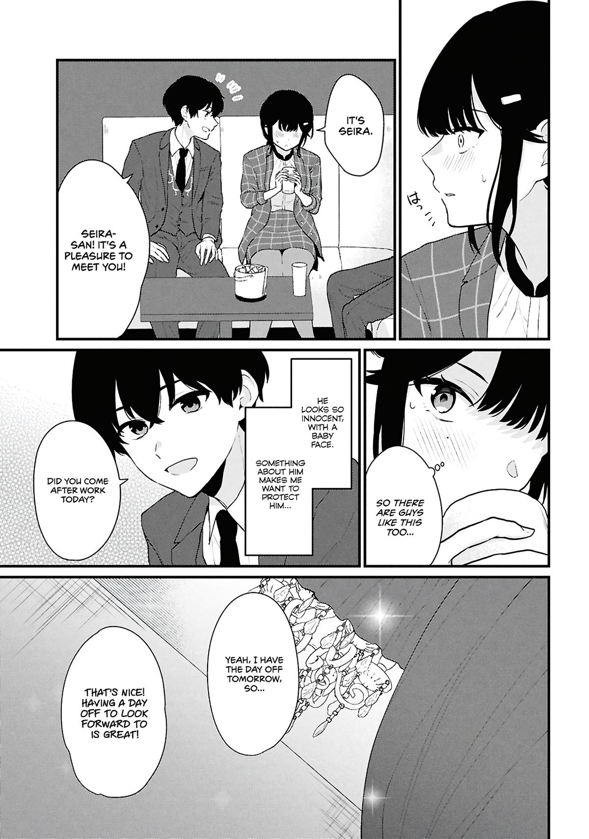 Danjo-hi 1:5 no Sekai demo Futsuu ni Ikirareru to Omotta?: Gekiomoi Kanjou na Kanojo-tachi ga Mujikaku Danshi ni Honrou Saretara Chapter 4 page 27 - 