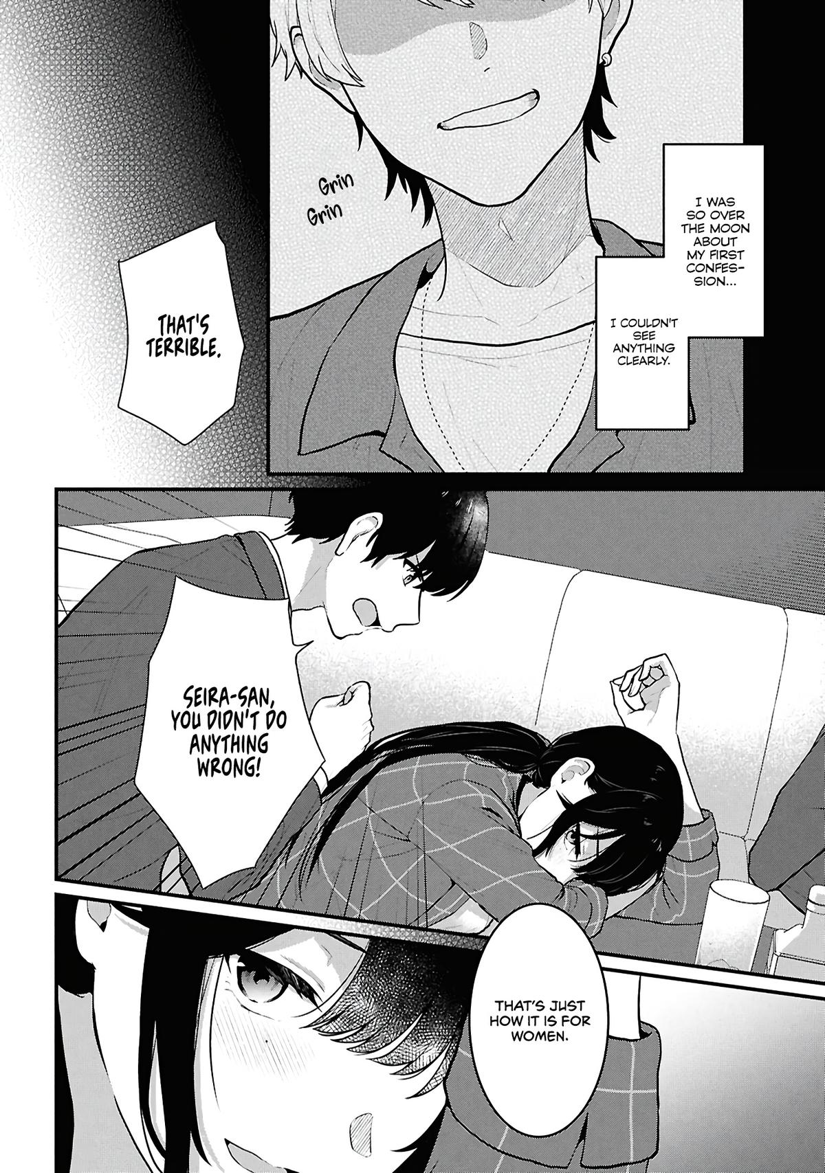 Danjo-hi 1:5 no Sekai demo Futsuu ni Ikirareru to Omotta?: Gekiomoi Kanjou na Kanojo-tachi ga Mujikaku Danshi ni Honrou Saretara Chapter 4 page 32 - 