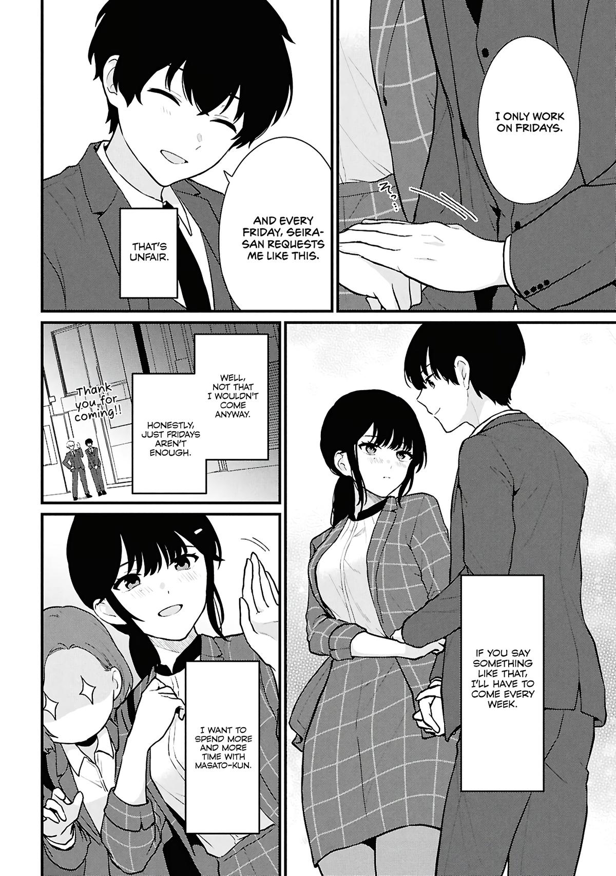 Danjo-hi 1:5 no Sekai demo Futsuu ni Ikirareru to Omotta?: Gekiomoi Kanjou na Kanojo-tachi ga Mujikaku Danshi ni Honrou Saretara Chapter 4 page 42 - 