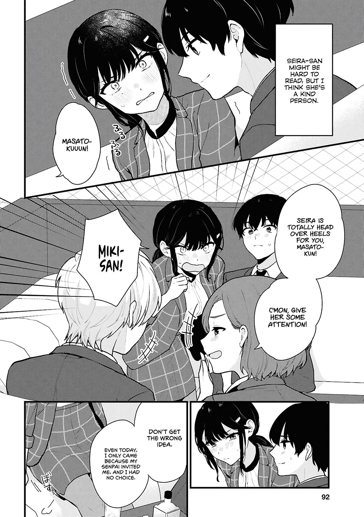 Danjo-hi 1:5 no Sekai demo Futsuu ni Ikirareru to Omotta?: Gekiomoi Kanjou na Kanojo-tachi ga Mujikaku Danshi ni Honrou Saretara Chapter 4 page 10 - 