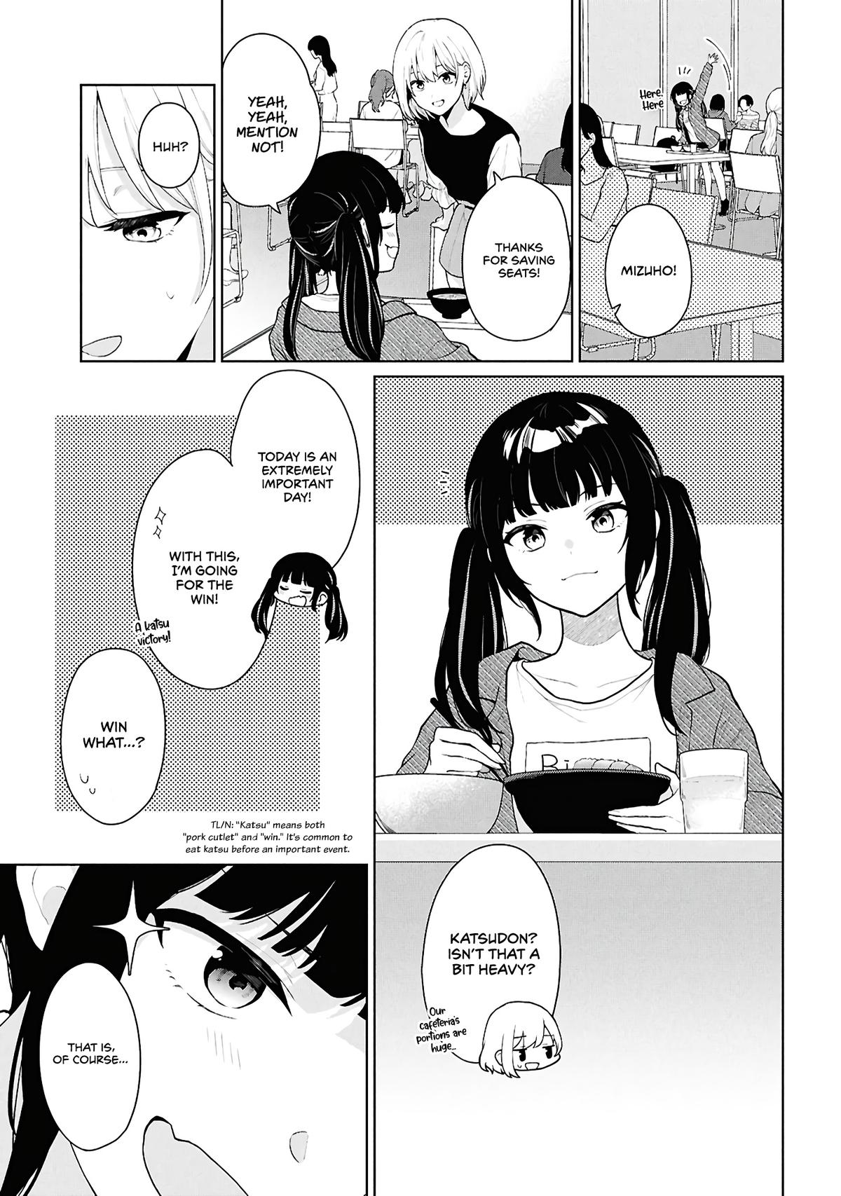 Danjo-hi 1:5 no Sekai demo Futsuu ni Ikirareru to Omotta?: Gekiomoi Kanjou na Kanojo-tachi ga Mujikaku Danshi ni Honrou Saretara Chapter 5 page 19 - 