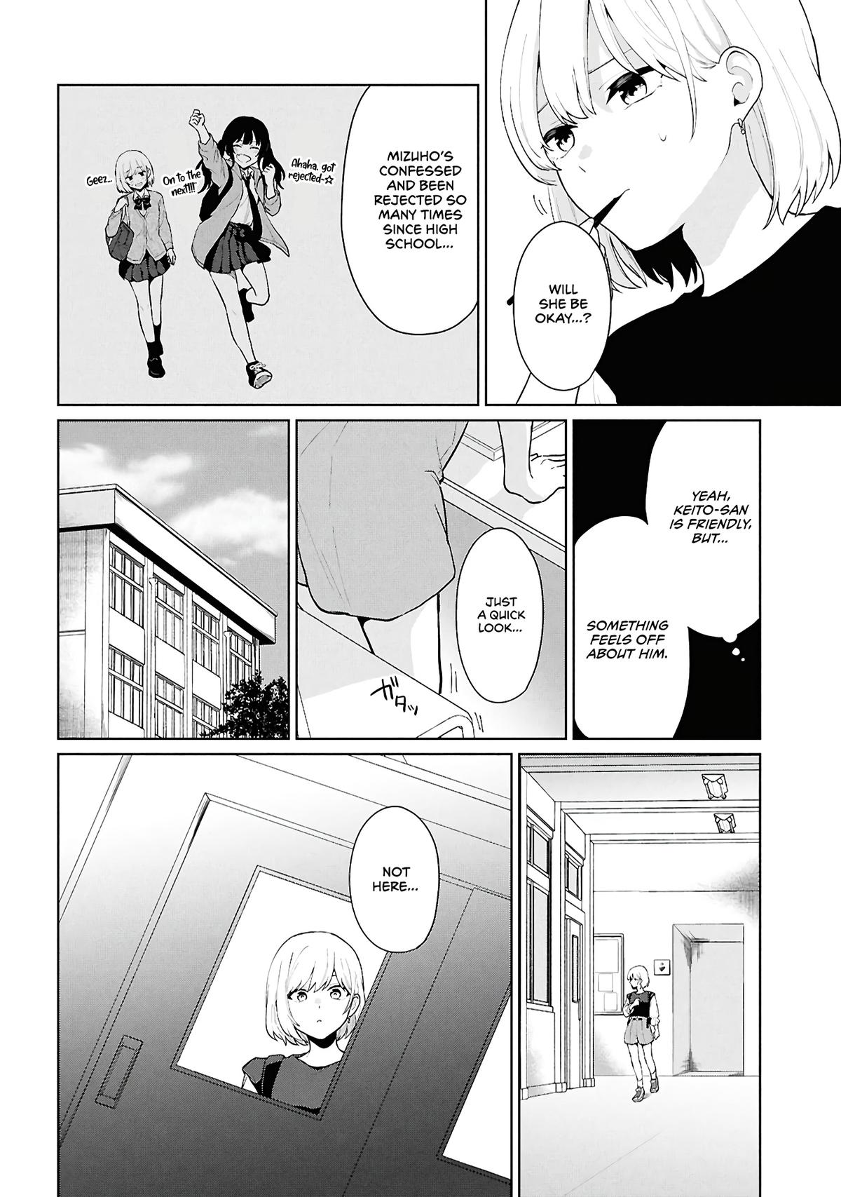 Danjo-hi 1:5 no Sekai demo Futsuu ni Ikirareru to Omotta?: Gekiomoi Kanjou na Kanojo-tachi ga Mujikaku Danshi ni Honrou Saretara Chapter 5 page 22 - 