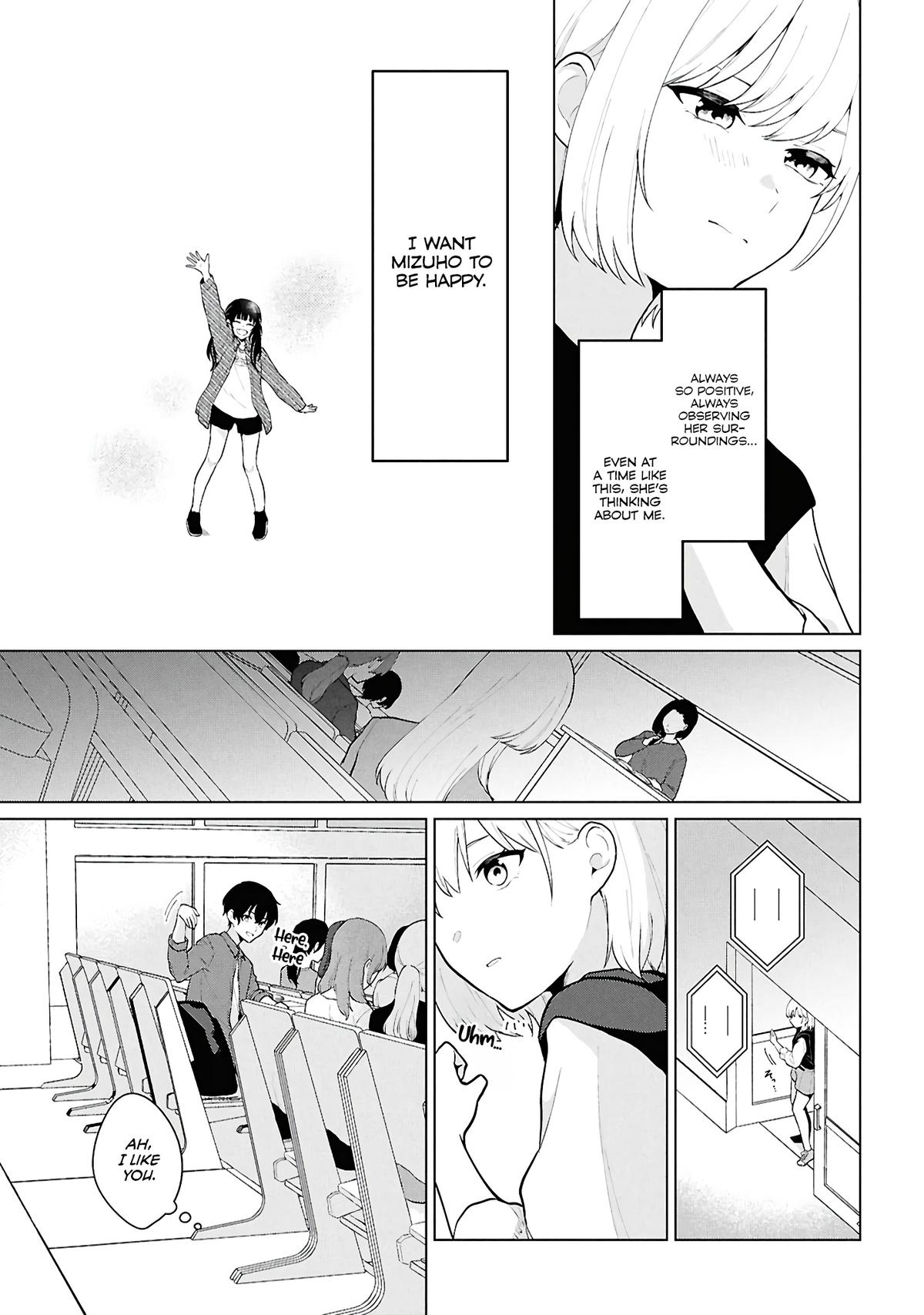 Danjo-hi 1:5 no Sekai demo Futsuu ni Ikirareru to Omotta?: Gekiomoi Kanjou na Kanojo-tachi ga Mujikaku Danshi ni Honrou Saretara Chapter 5 page 29 - 