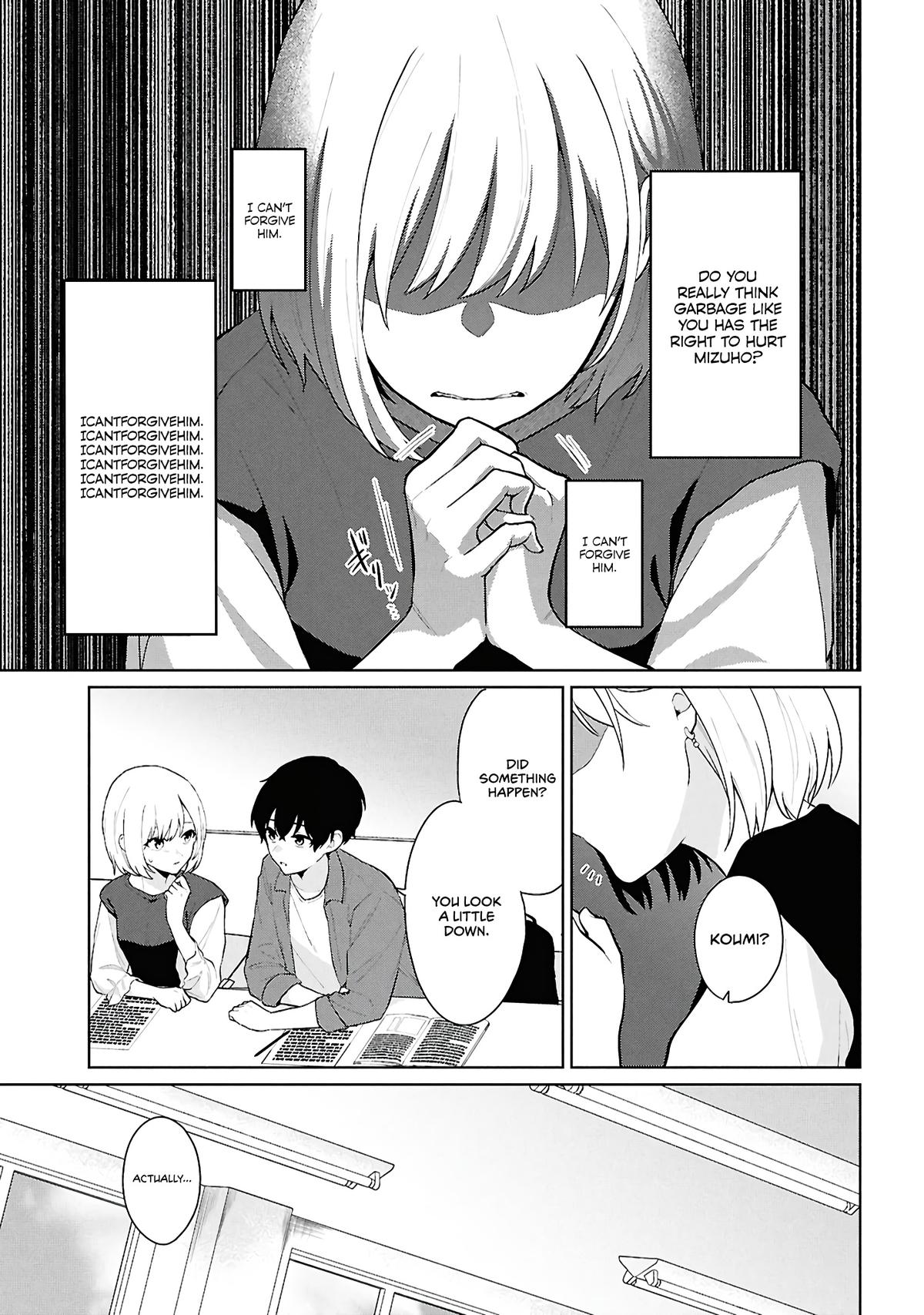 Danjo-hi 1:5 no Sekai demo Futsuu ni Ikirareru to Omotta?: Gekiomoi Kanjou na Kanojo-tachi ga Mujikaku Danshi ni Honrou Saretara Chapter 5 page 31 - 