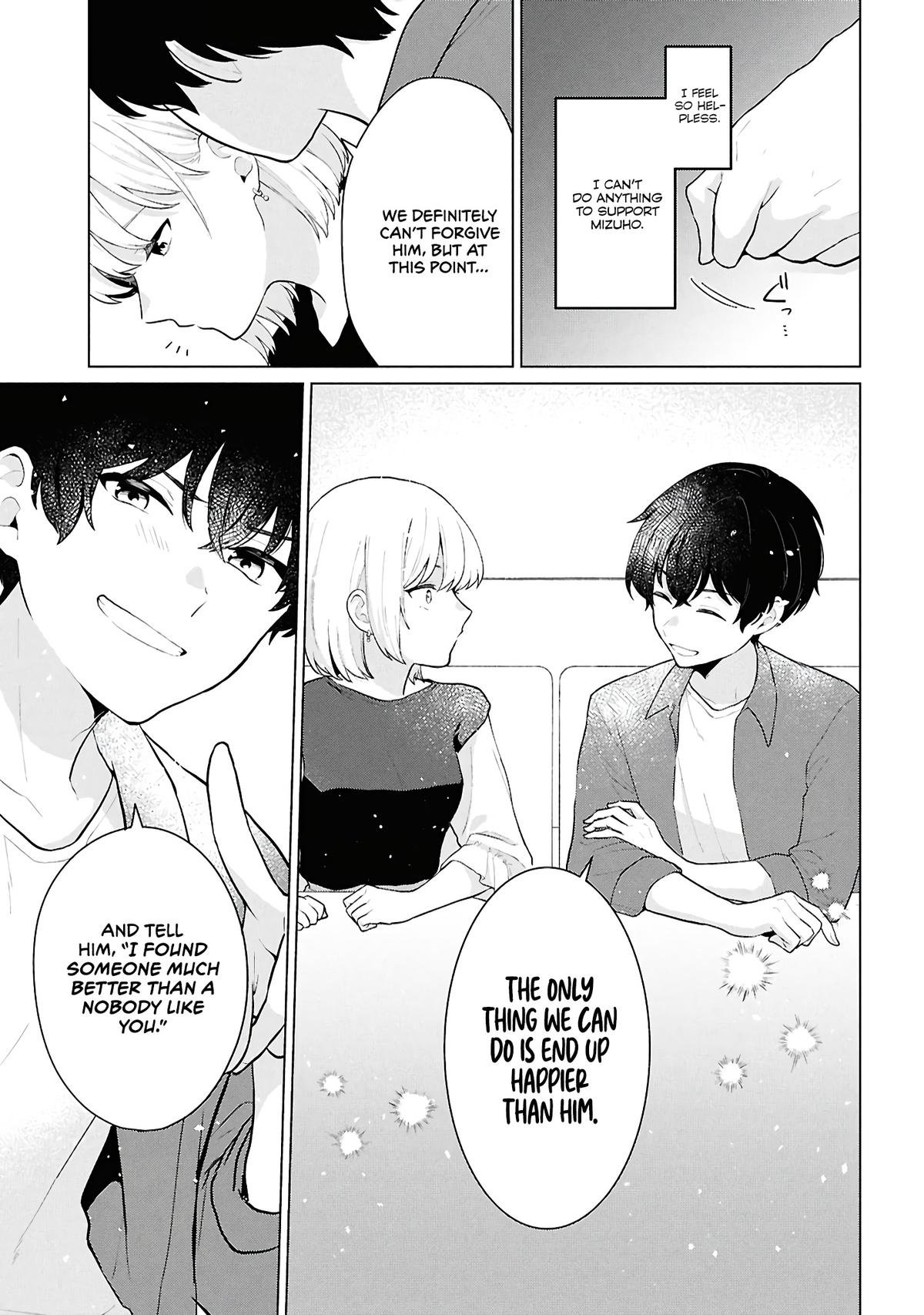 Danjo-hi 1:5 no Sekai demo Futsuu ni Ikirareru to Omotta?: Gekiomoi Kanjou na Kanojo-tachi ga Mujikaku Danshi ni Honrou Saretara Chapter 5 page 33 - 