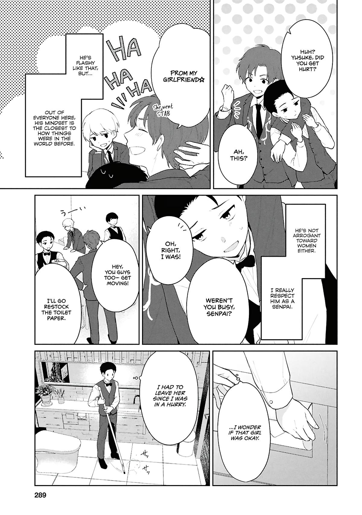 Danjo-hi 1:5 no Sekai demo Futsuu ni Ikirareru to Omotta?: Gekiomoi Kanjou na Kanojo-tachi ga Mujikaku Danshi ni Honrou Saretara Chapter 6 page 25 - 