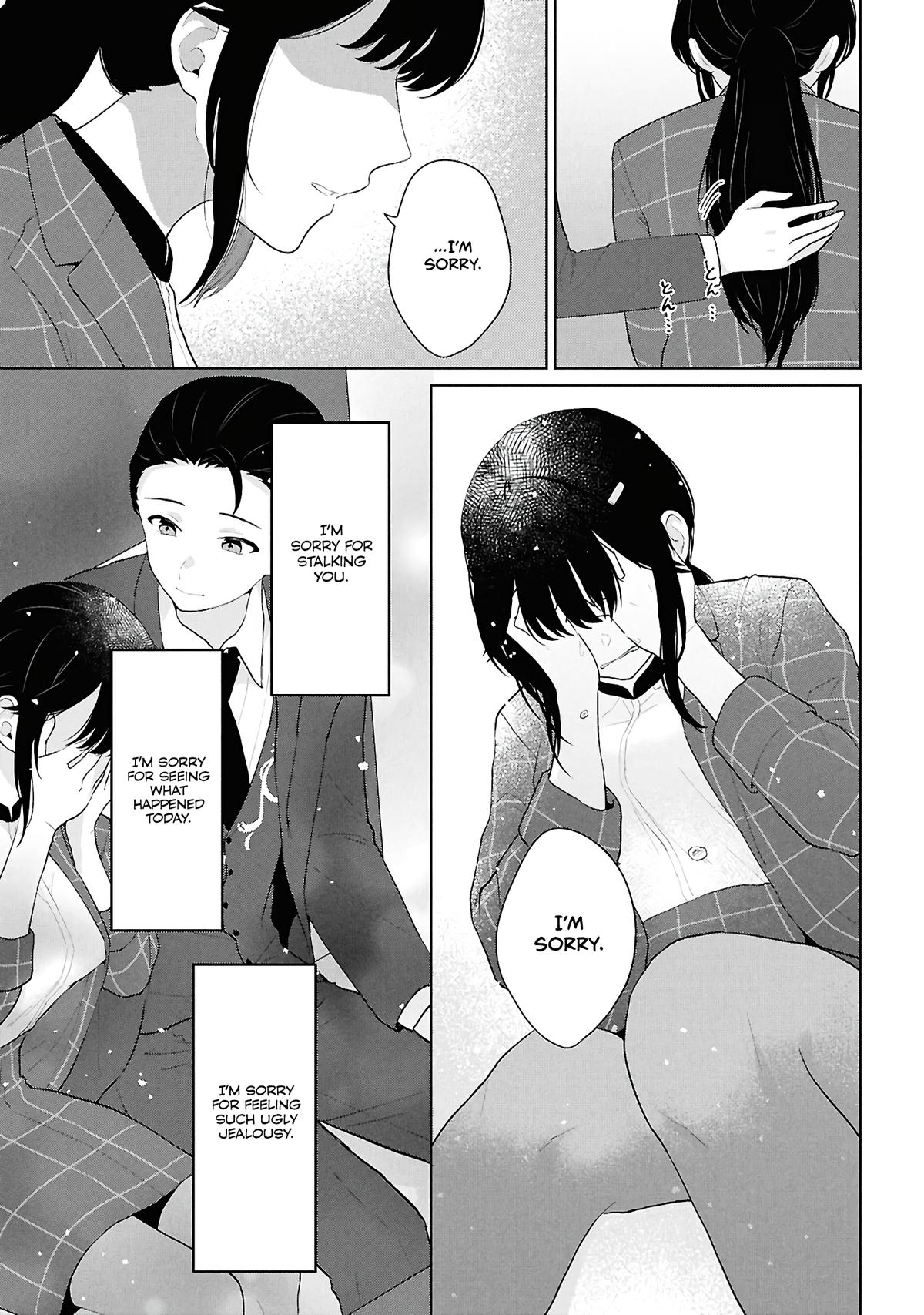 Danjo-hi 1:5 no Sekai demo Futsuu ni Ikirareru to Omotta?: Gekiomoi Kanjou na Kanojo-tachi ga Mujikaku Danshi ni Honrou Saretara Chapter 6 page 39 - 
