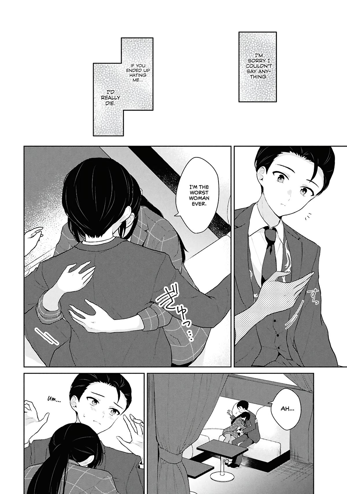 Danjo-hi 1:5 no Sekai demo Futsuu ni Ikirareru to Omotta?: Gekiomoi Kanjou na Kanojo-tachi ga Mujikaku Danshi ni Honrou Saretara Chapter 6 page 40 - 