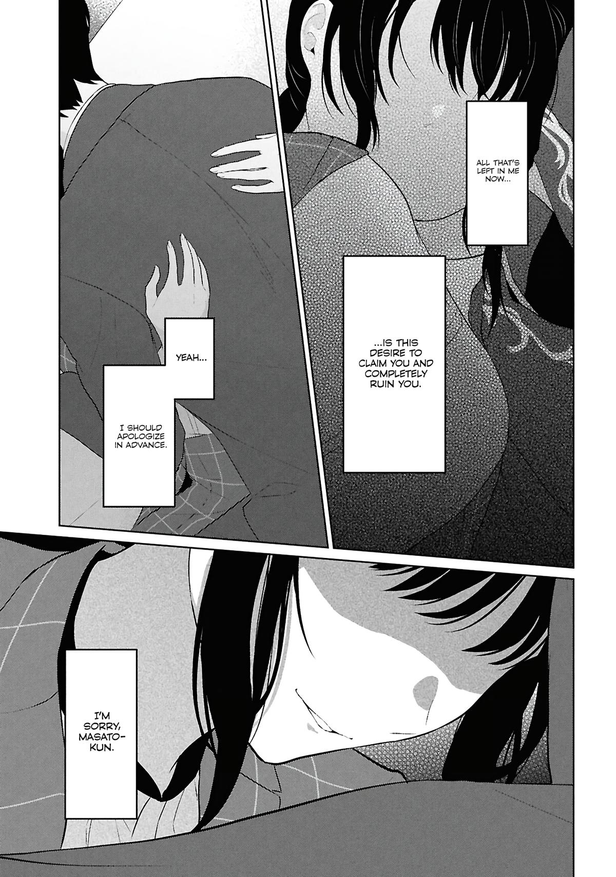 Danjo-hi 1:5 no Sekai demo Futsuu ni Ikirareru to Omotta?: Gekiomoi Kanjou na Kanojo-tachi ga Mujikaku Danshi ni Honrou Saretara Chapter 6 page 43 - 