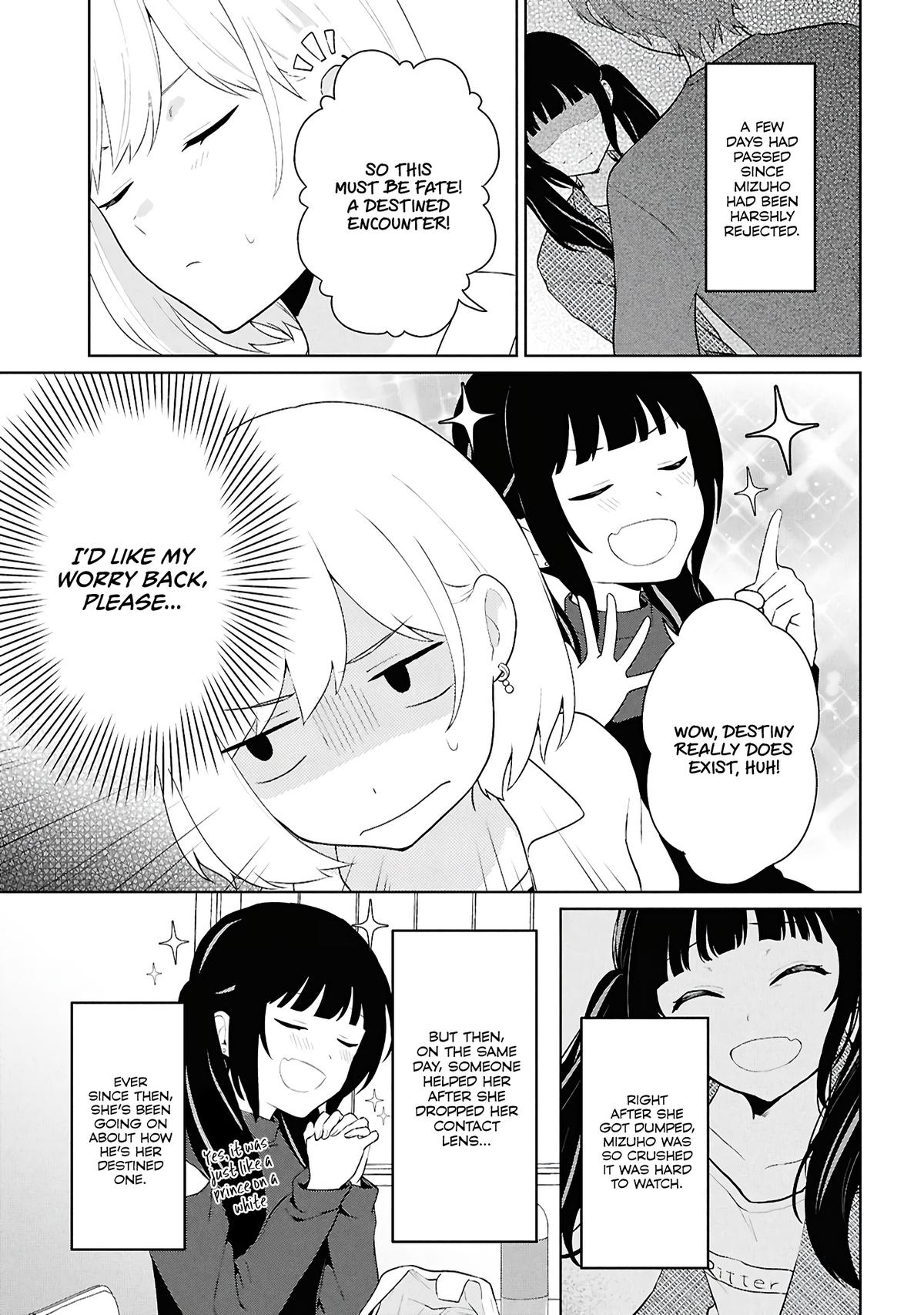 Danjo-hi 1:5 no Sekai demo Futsuu ni Ikirareru to Omotta?: Gekiomoi Kanjou na Kanojo-tachi ga Mujikaku Danshi ni Honrou Saretara Chapter 7 page 2 - 