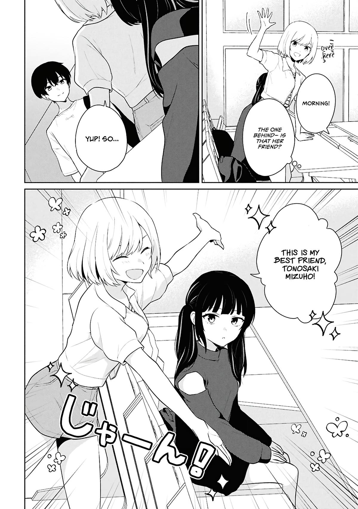 Danjo-hi 1:5 no Sekai demo Futsuu ni Ikirareru to Omotta?: Gekiomoi Kanjou na Kanojo-tachi ga Mujikaku Danshi ni Honrou Saretara Chapter 7 page 11 - 
