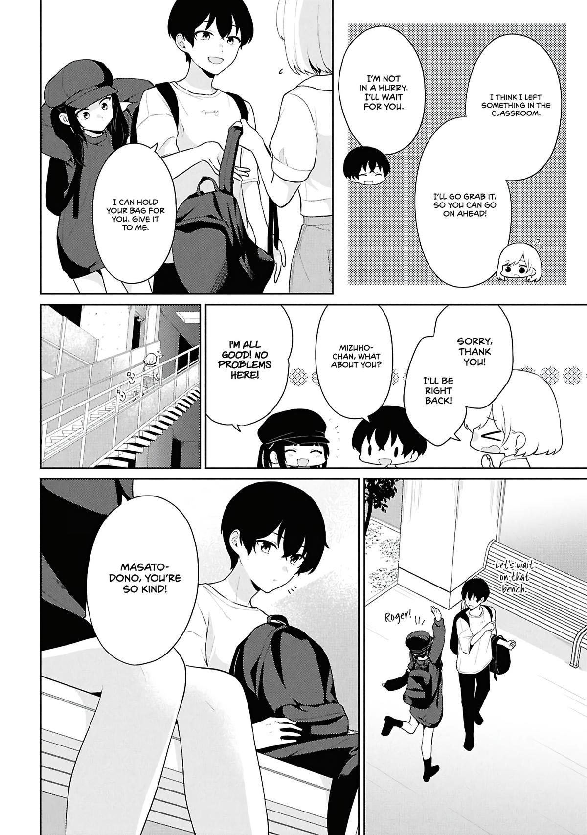 Danjo-hi 1:5 no Sekai demo Futsuu ni Ikirareru to Omotta?: Gekiomoi Kanjou na Kanojo-tachi ga Mujikaku Danshi ni Honrou Saretara Chapter 7 page 17 - 
