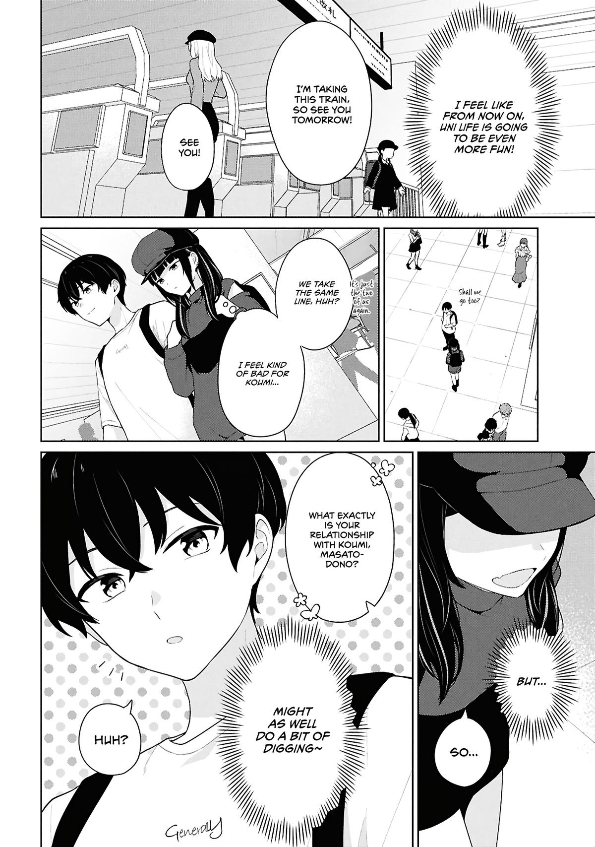 Danjo-hi 1:5 no Sekai demo Futsuu ni Ikirareru to Omotta?: Gekiomoi Kanjou na Kanojo-tachi ga Mujikaku Danshi ni Honrou Saretara Chapter 7 page 23 - 