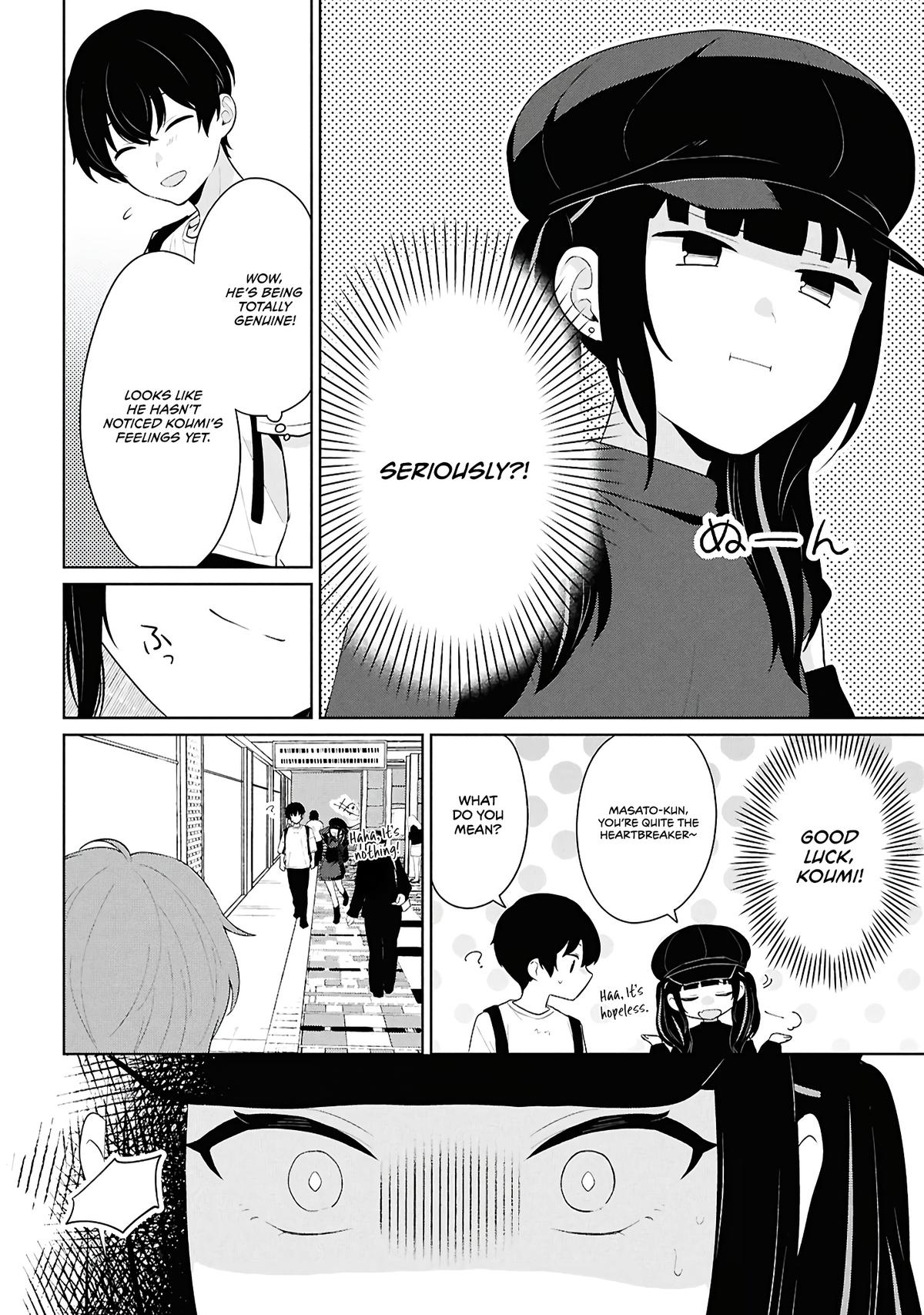Danjo-hi 1:5 no Sekai demo Futsuu ni Ikirareru to Omotta?: Gekiomoi Kanjou na Kanojo-tachi ga Mujikaku Danshi ni Honrou Saretara Chapter 7 page 25 - 