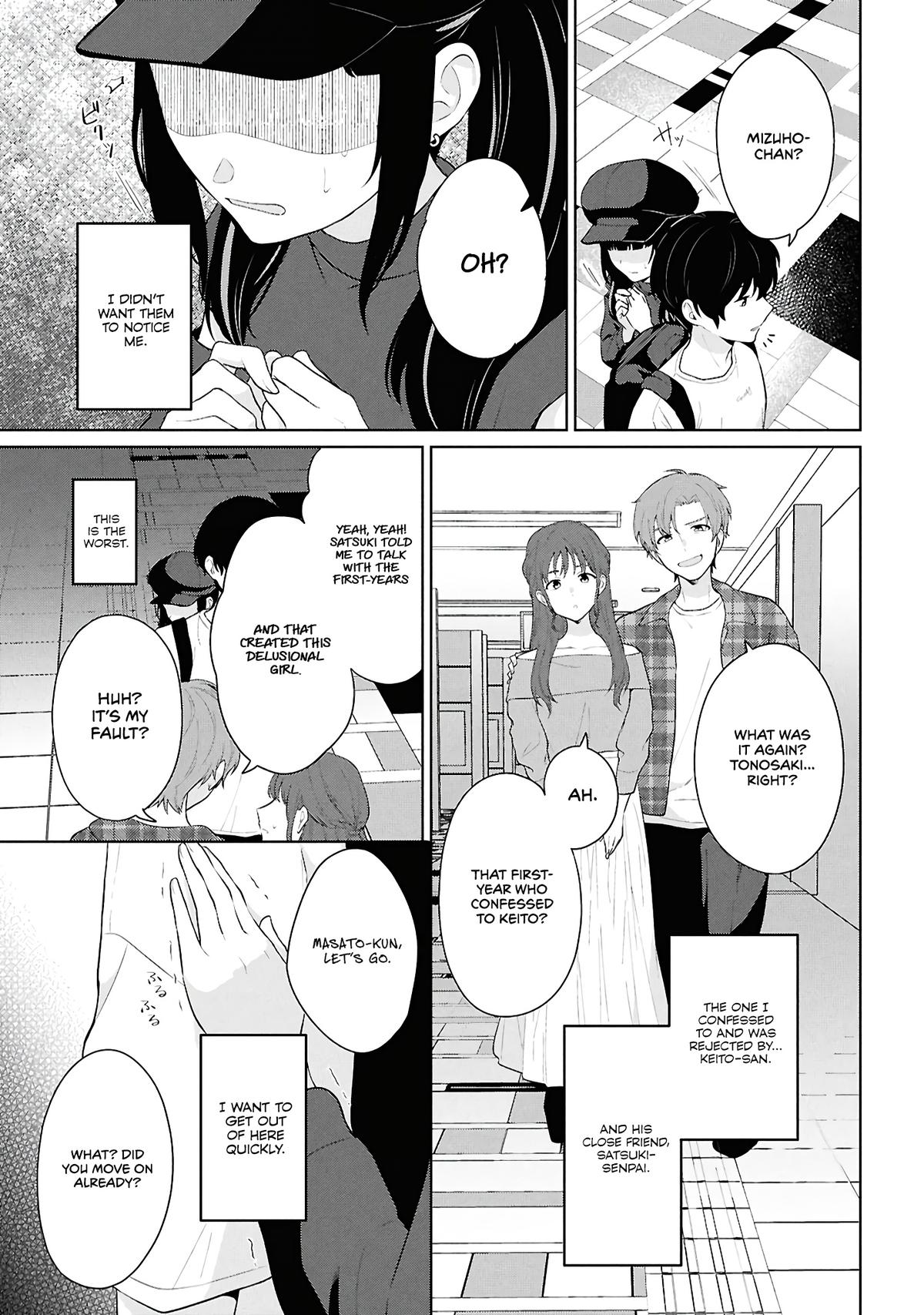 Danjo-hi 1:5 no Sekai demo Futsuu ni Ikirareru to Omotta?: Gekiomoi Kanjou na Kanojo-tachi ga Mujikaku Danshi ni Honrou Saretara Chapter 7 page 26 - 