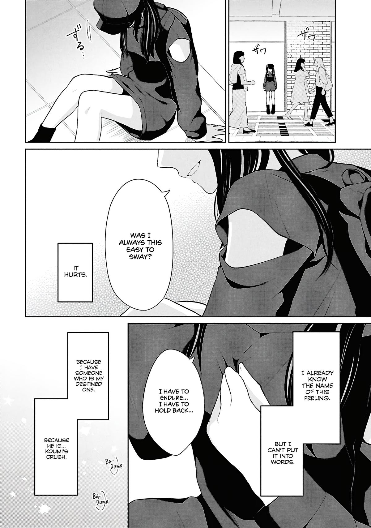 Danjo-hi 1:5 no Sekai demo Futsuu ni Ikirareru to Omotta?: Gekiomoi Kanjou na Kanojo-tachi ga Mujikaku Danshi ni Honrou Saretara Chapter 7 page 37 - 